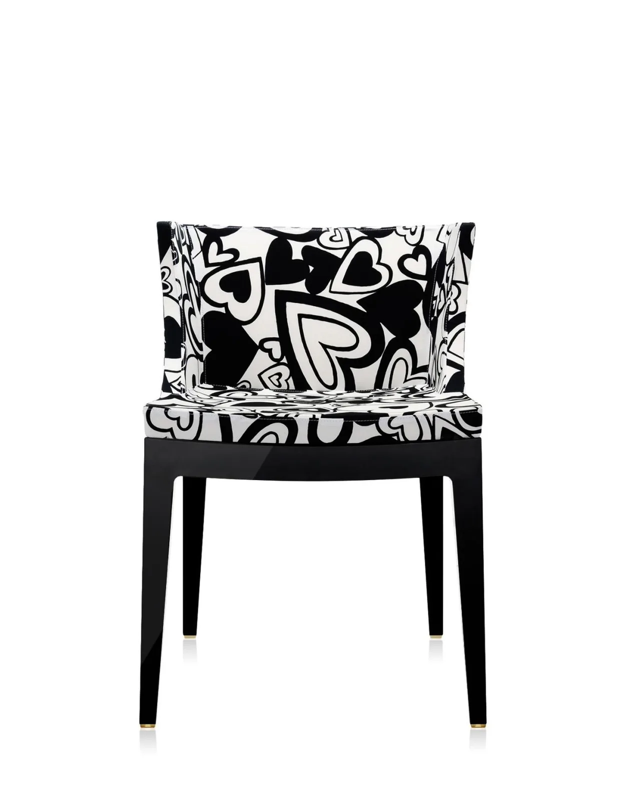 Кресло Mademoiselle (черное) в ткани Moschino Kartell, арт. 4896/HN — изображение товара 2