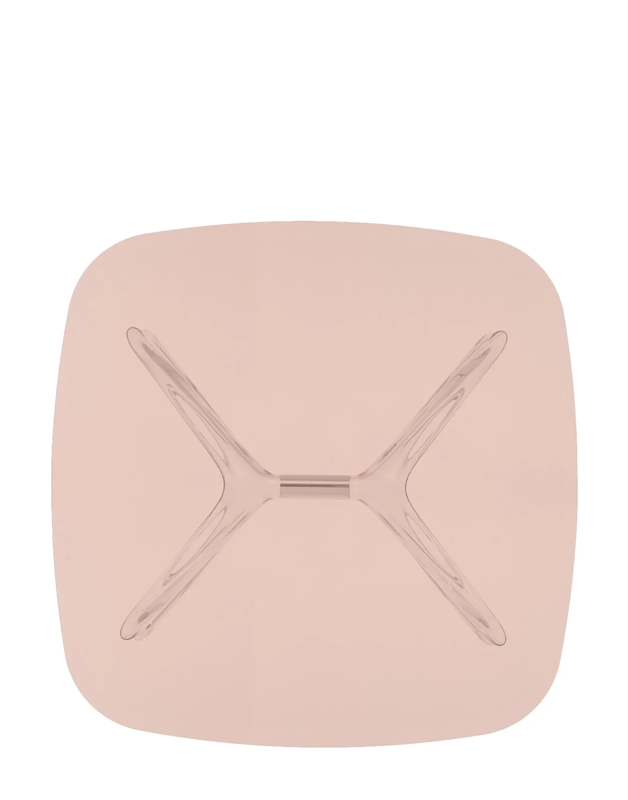 Стол журнальный Blast (розовый/хромированный) 80см Kartell, арт. 4095/C2 — изображение товара 3