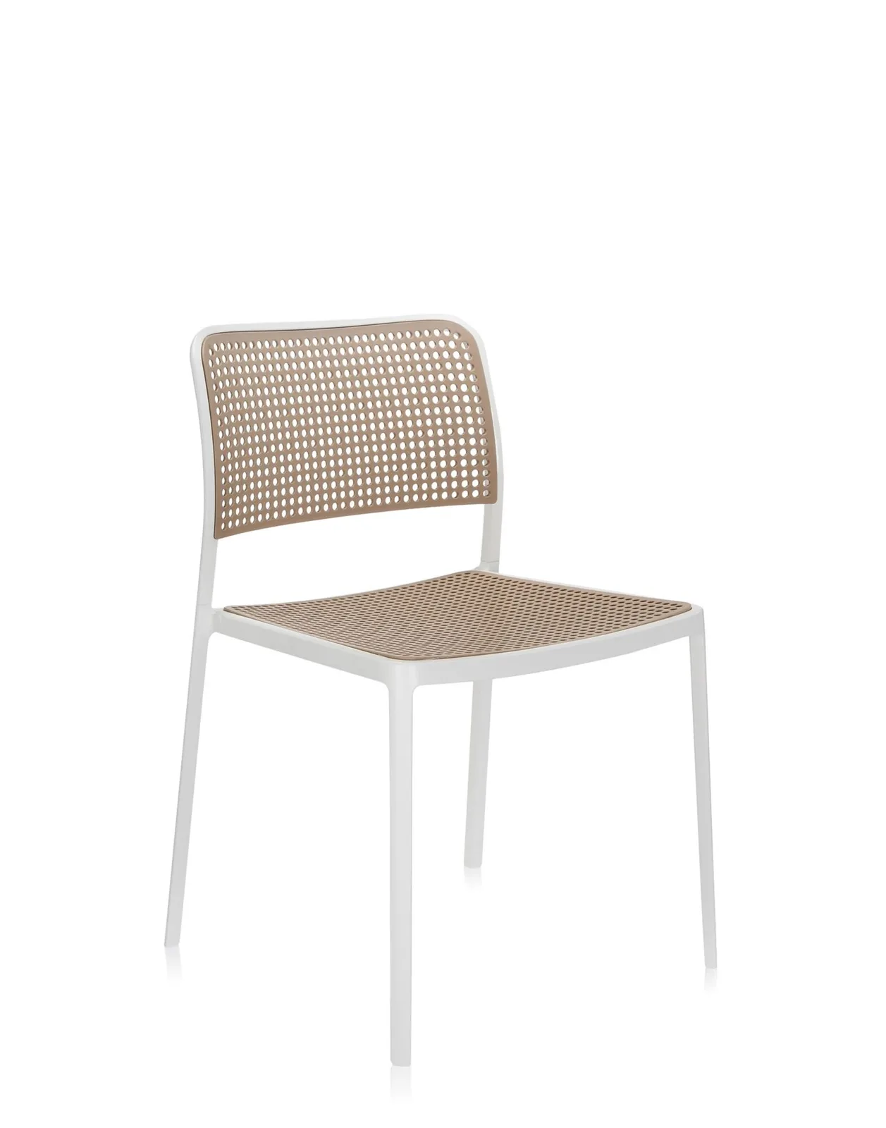 Стул Audrey (бежевый/белый) Kartell, арт. 5875/B4 — изображение товара 2