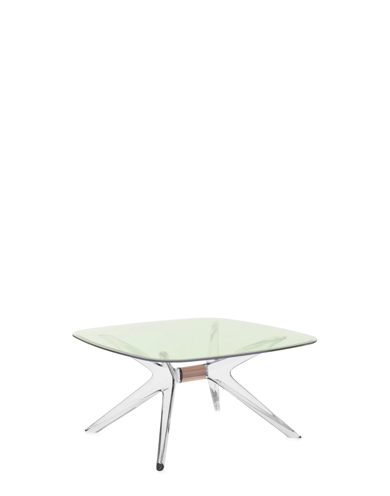 Стол журнальный Blast (зеленый/бронзовый) 80см Kartell, арт. 4095/G5 — изображение товара 2