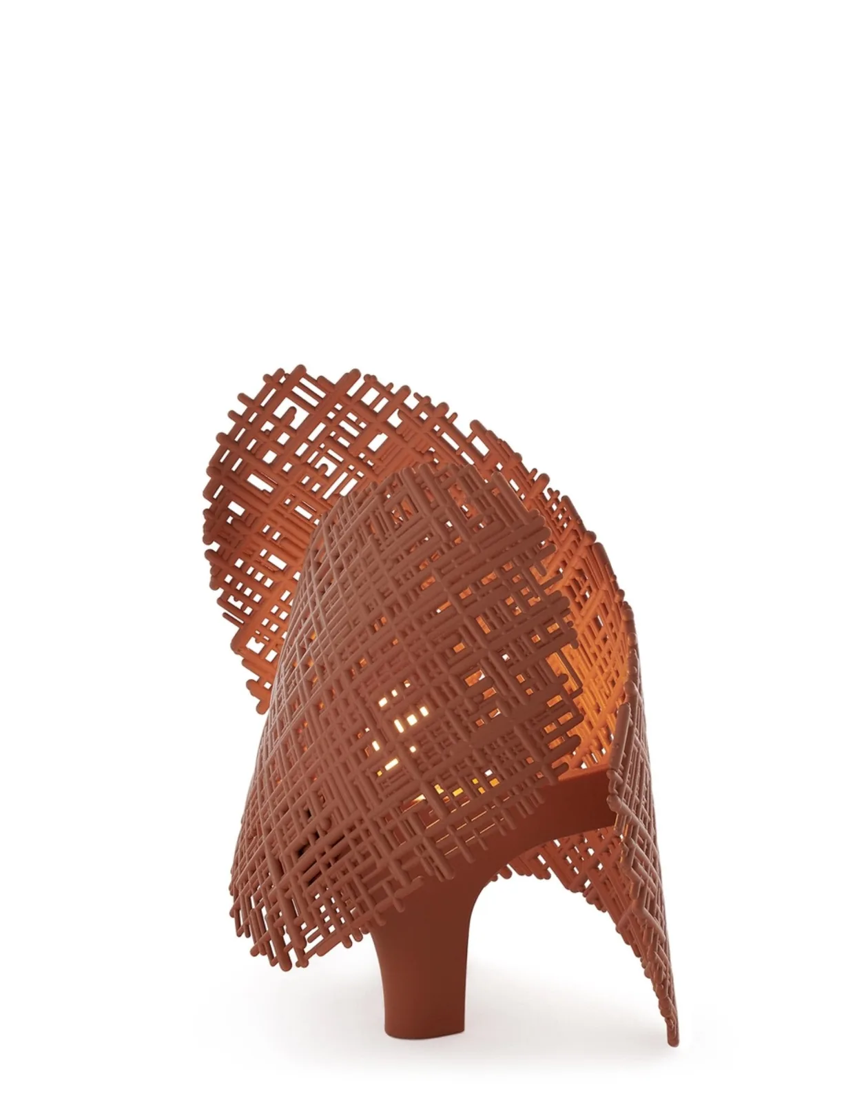 Настольная лампа Tea (терракотовая) Kartell, арт. 9005/TE — изображение товара 3
