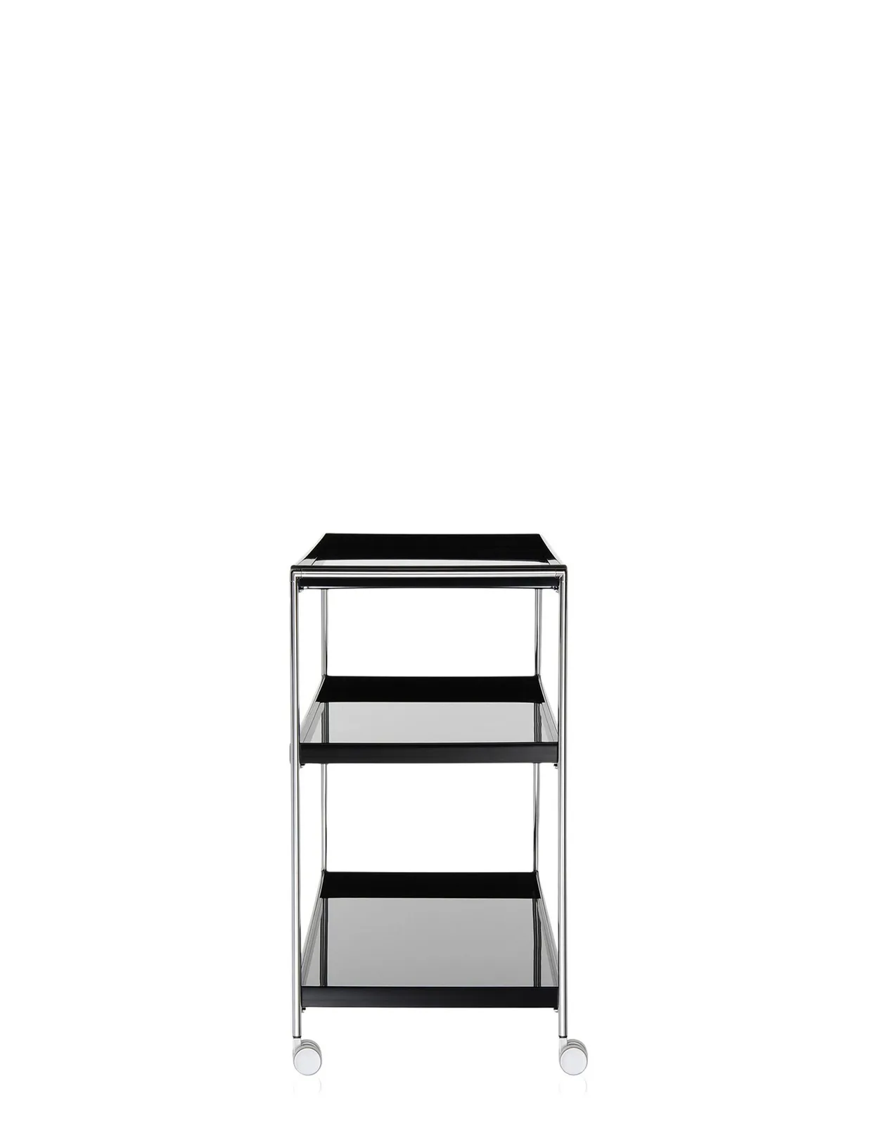 Консоль Trays (черная) 80x40см, на колесах Kartell, арт. 4416/09 — изображение товара 2