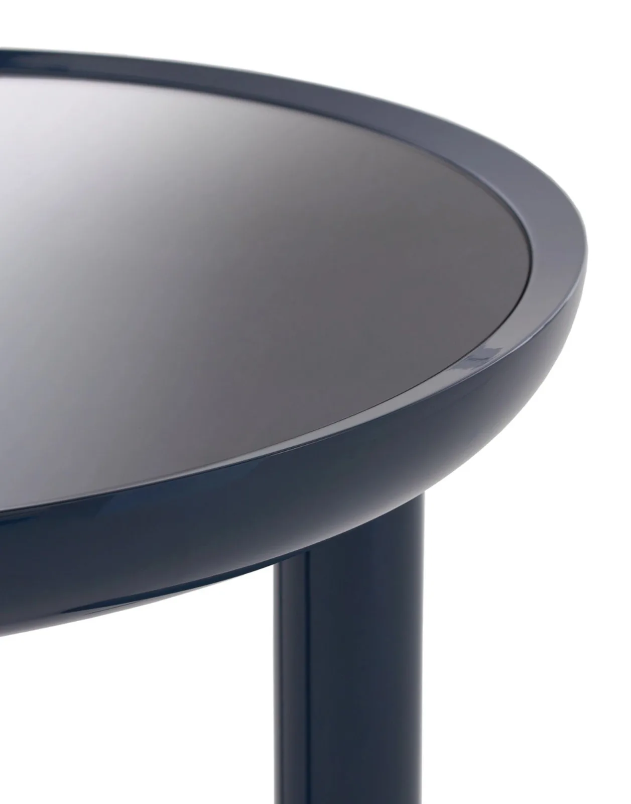 Стол журнальный K-Top (дымчатый/синий) высота 50 Kartell, арт. 4294/BL — изображение товара 2