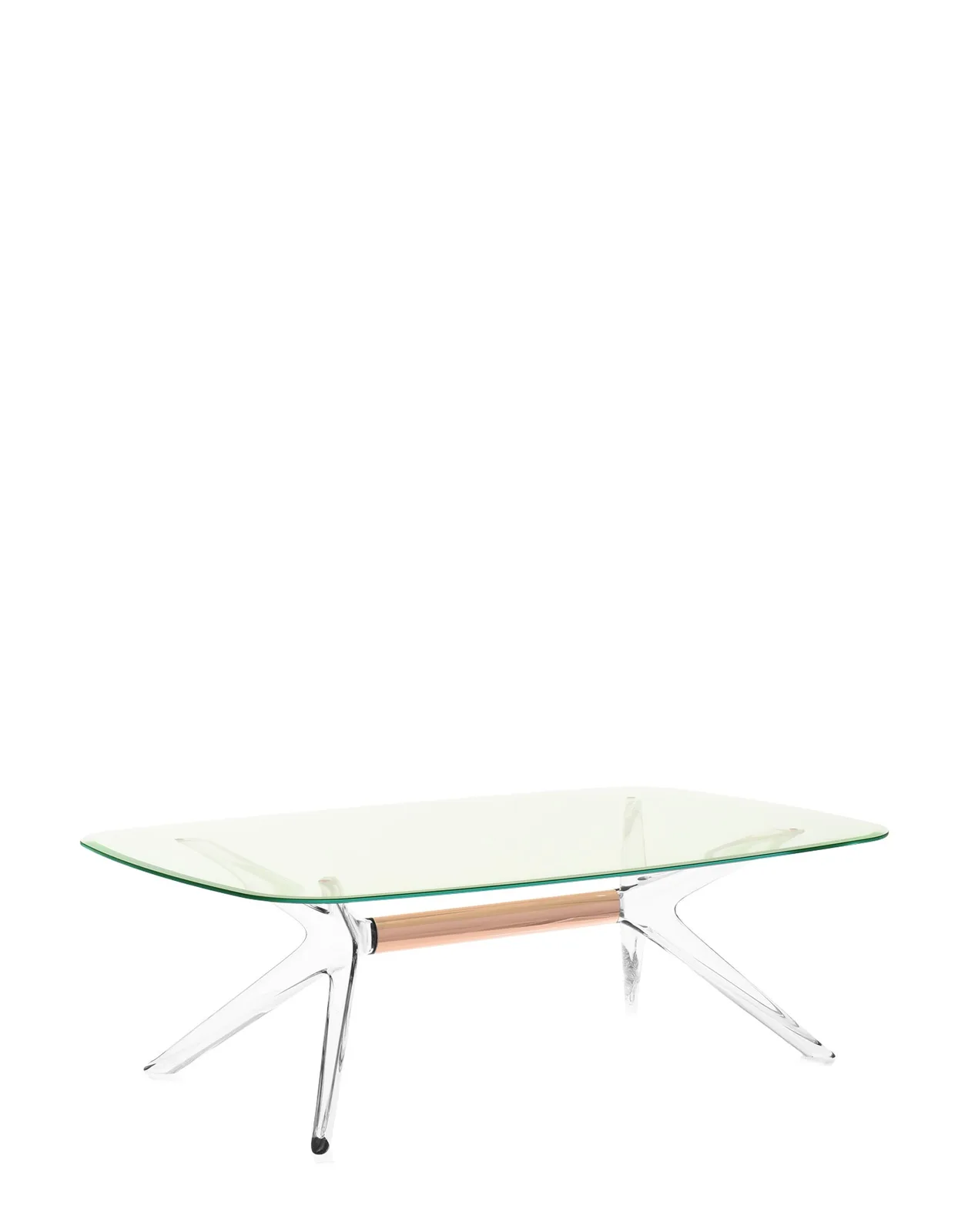 Стол журнальный Blast (зеленый/бронзовый) 130см Kartell, арт. 4096/G5 — изображение товара 2