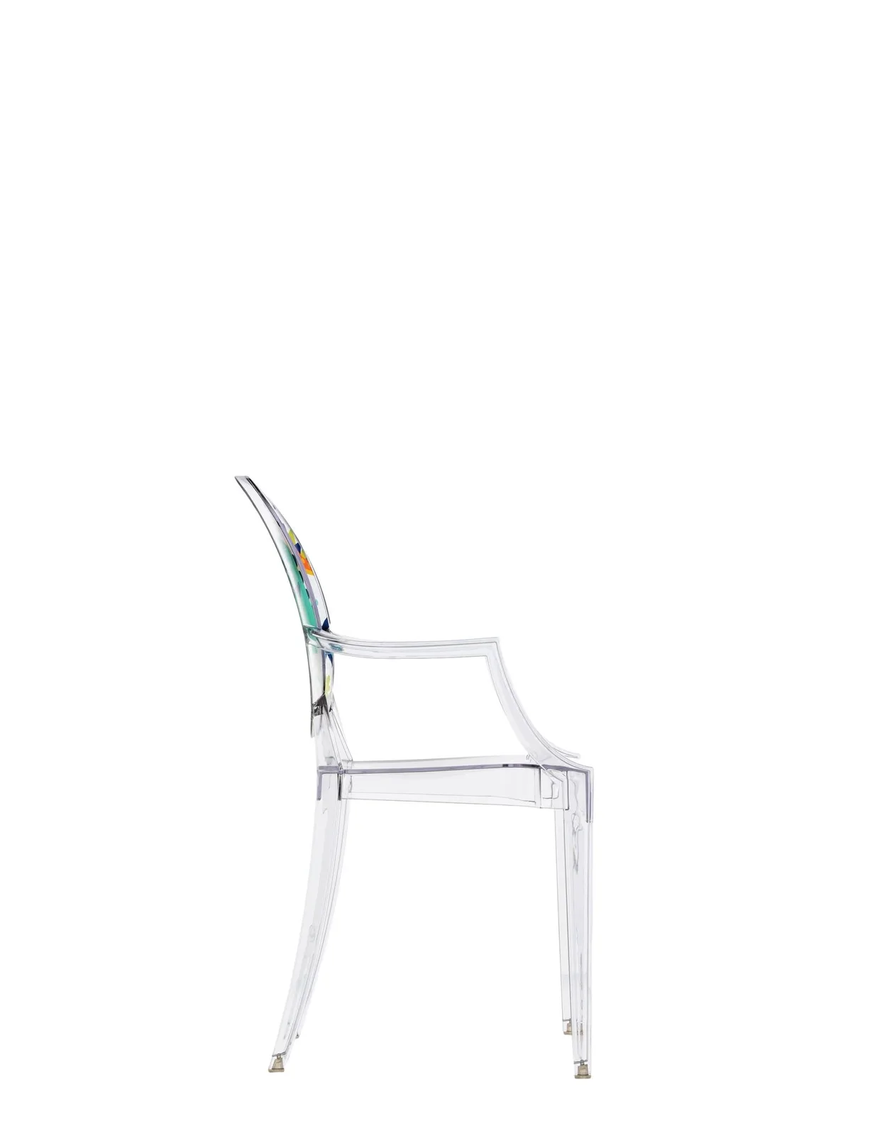 Стул детский Lou Lou Ghost (кристалл) с рисунком Kartell, арт. 2855/44 — изображение товара 3