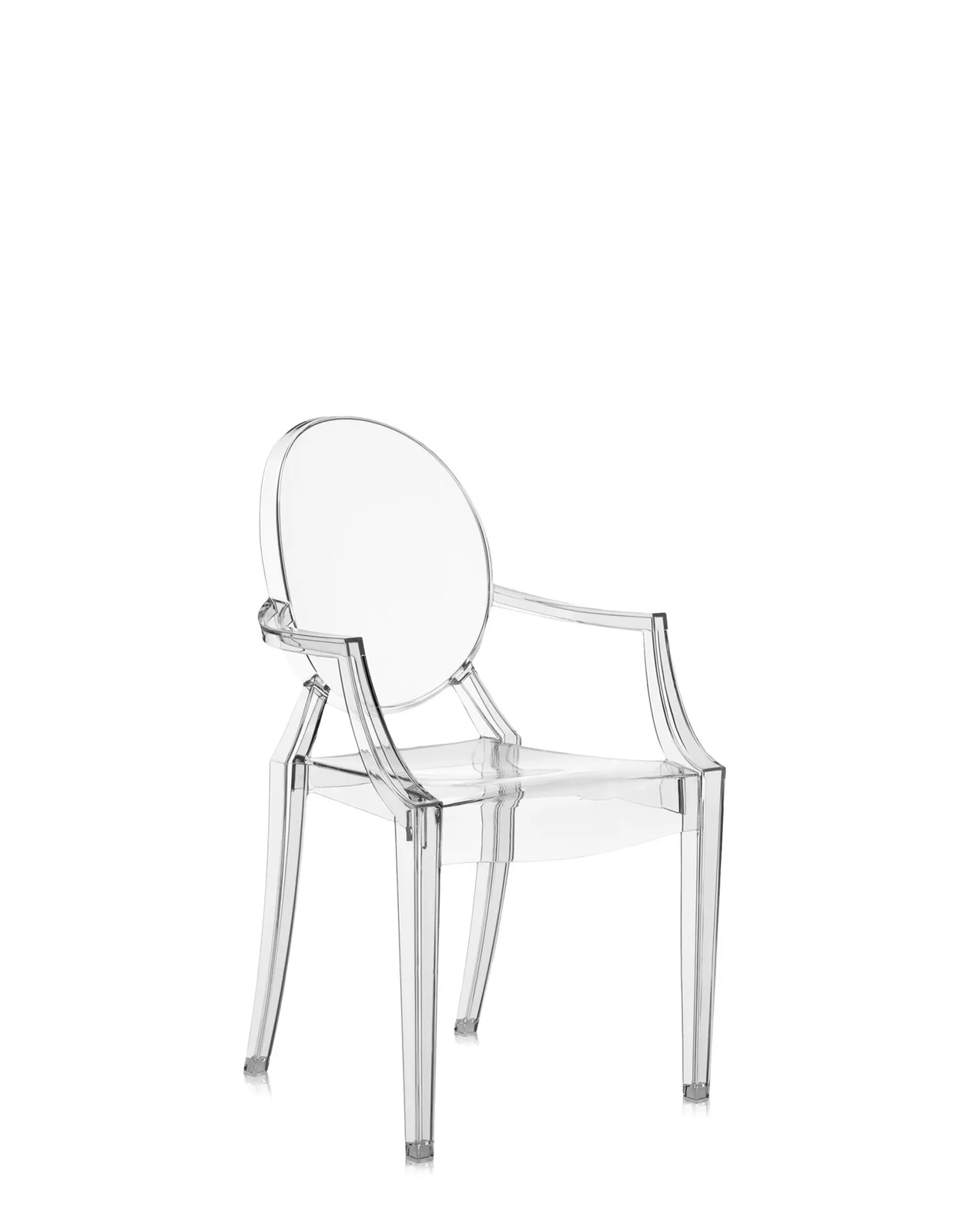 Стул детский Lou Lou Ghost (кристалл) Kartell, арт. 2853/B4 — изображение товара 4
