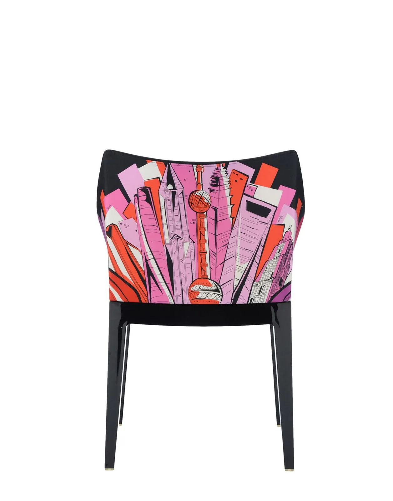 Кресло Madame (черное/черное) Kartell, арт. 5838/SH — изображение товара 4