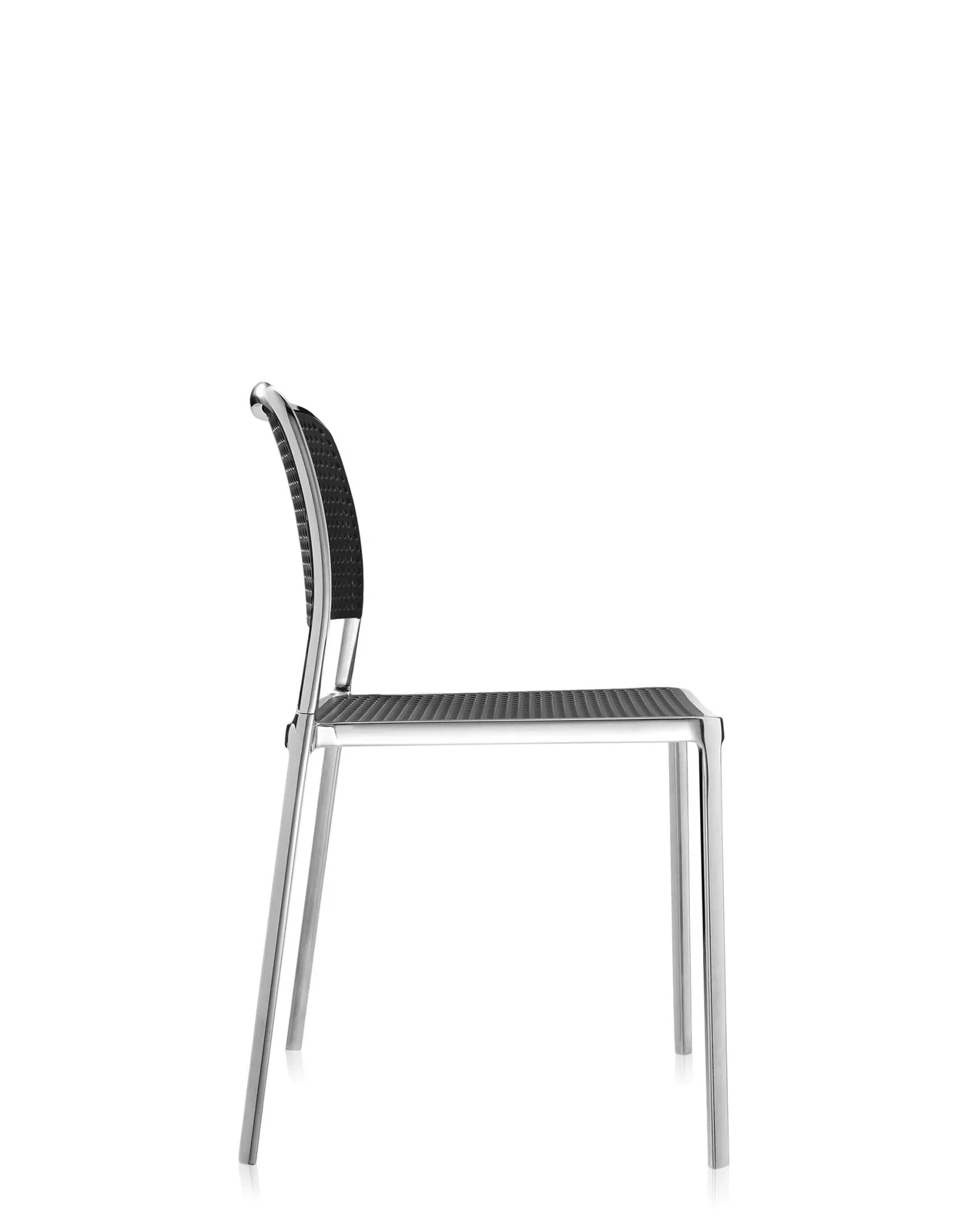 Стул Audrey Shiny (черный/хромированный) Kartell, арт. 5877/L2 — изображение товара 3