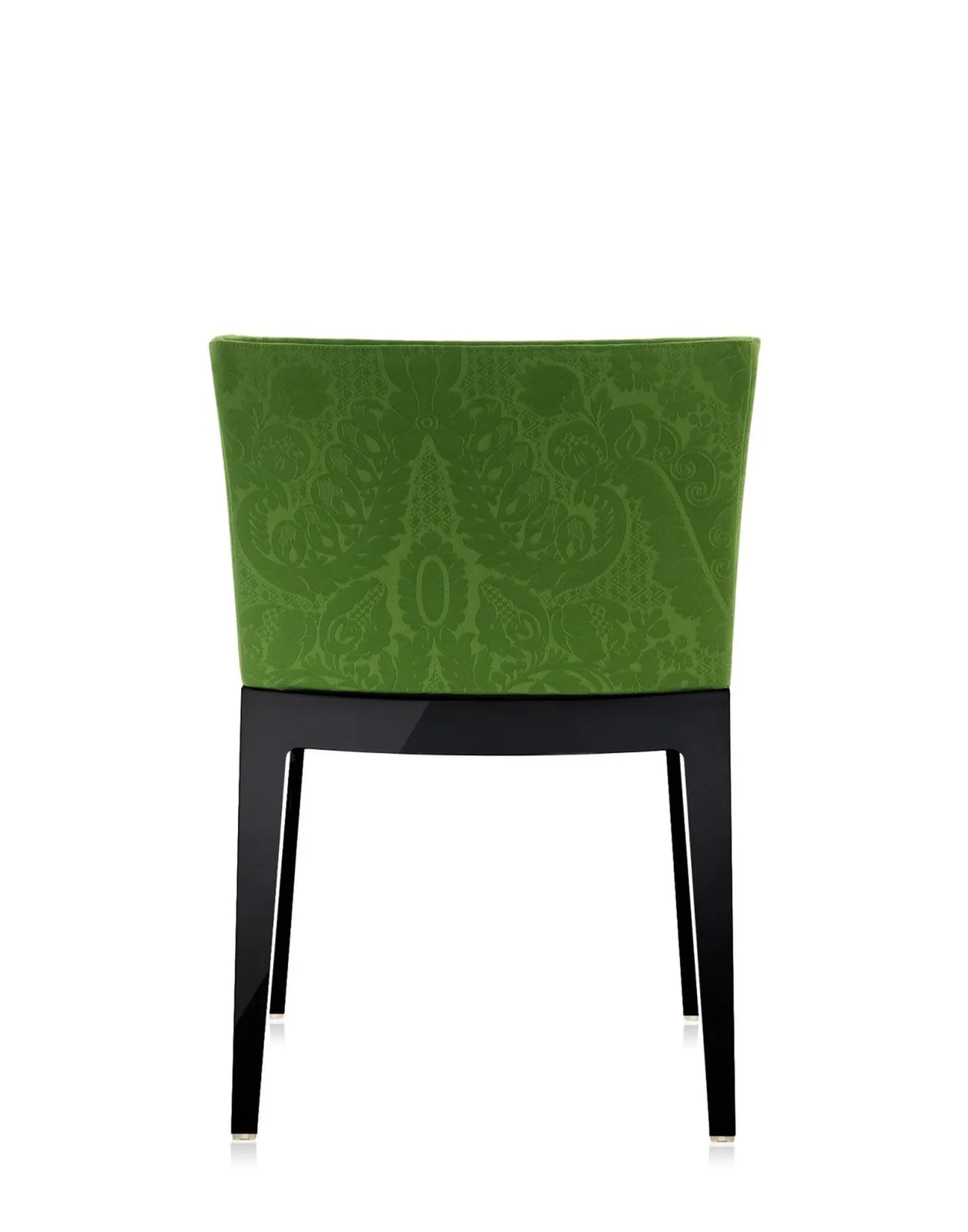 Кресло Mademoiselle (черное/зеленое) в ткани Moschino Kartell, арт. 4896/DV — изображение товара 3