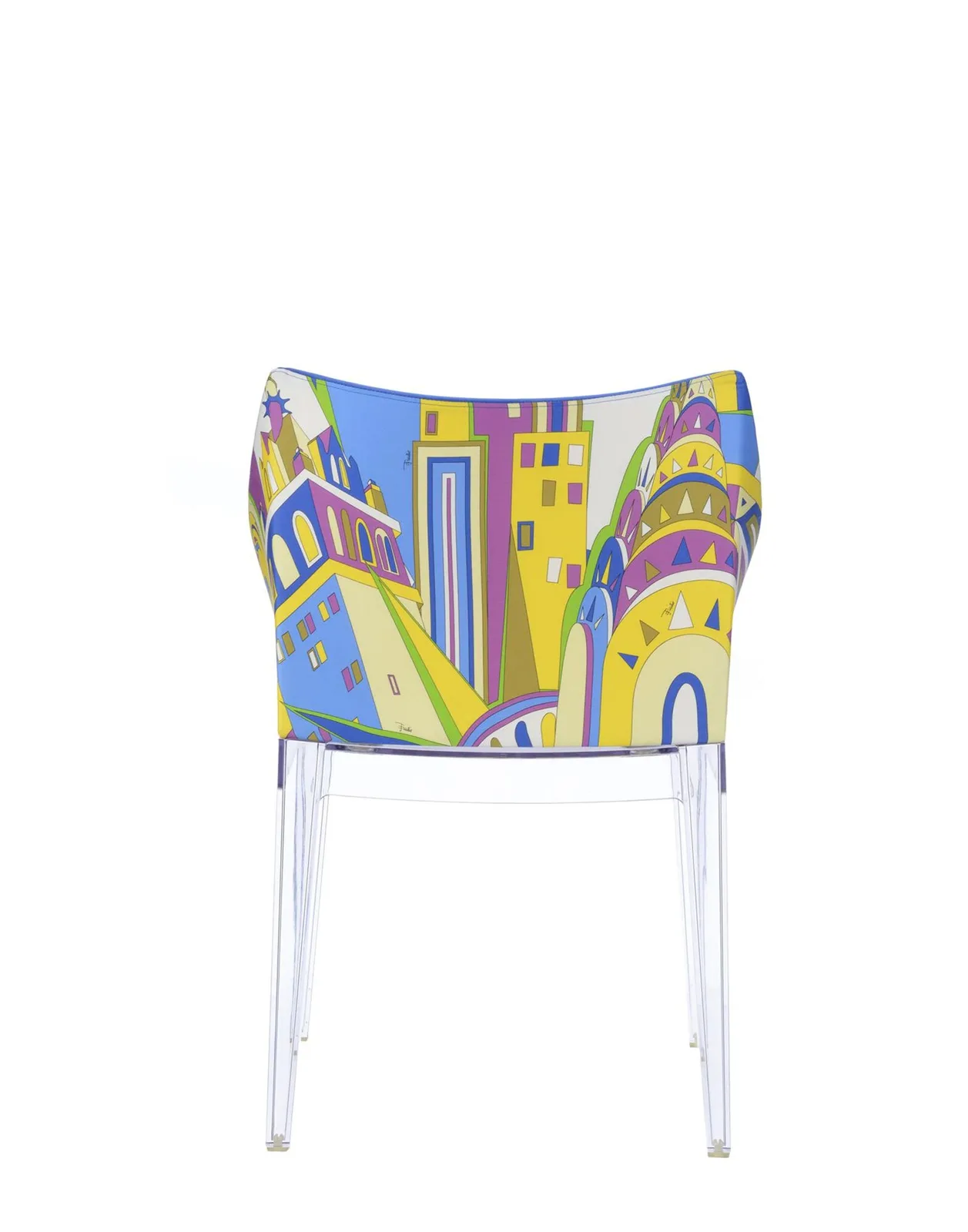 Кресло Madame (синее/кристалл) Kartell, арт. 5838/NY — изображение товара 4