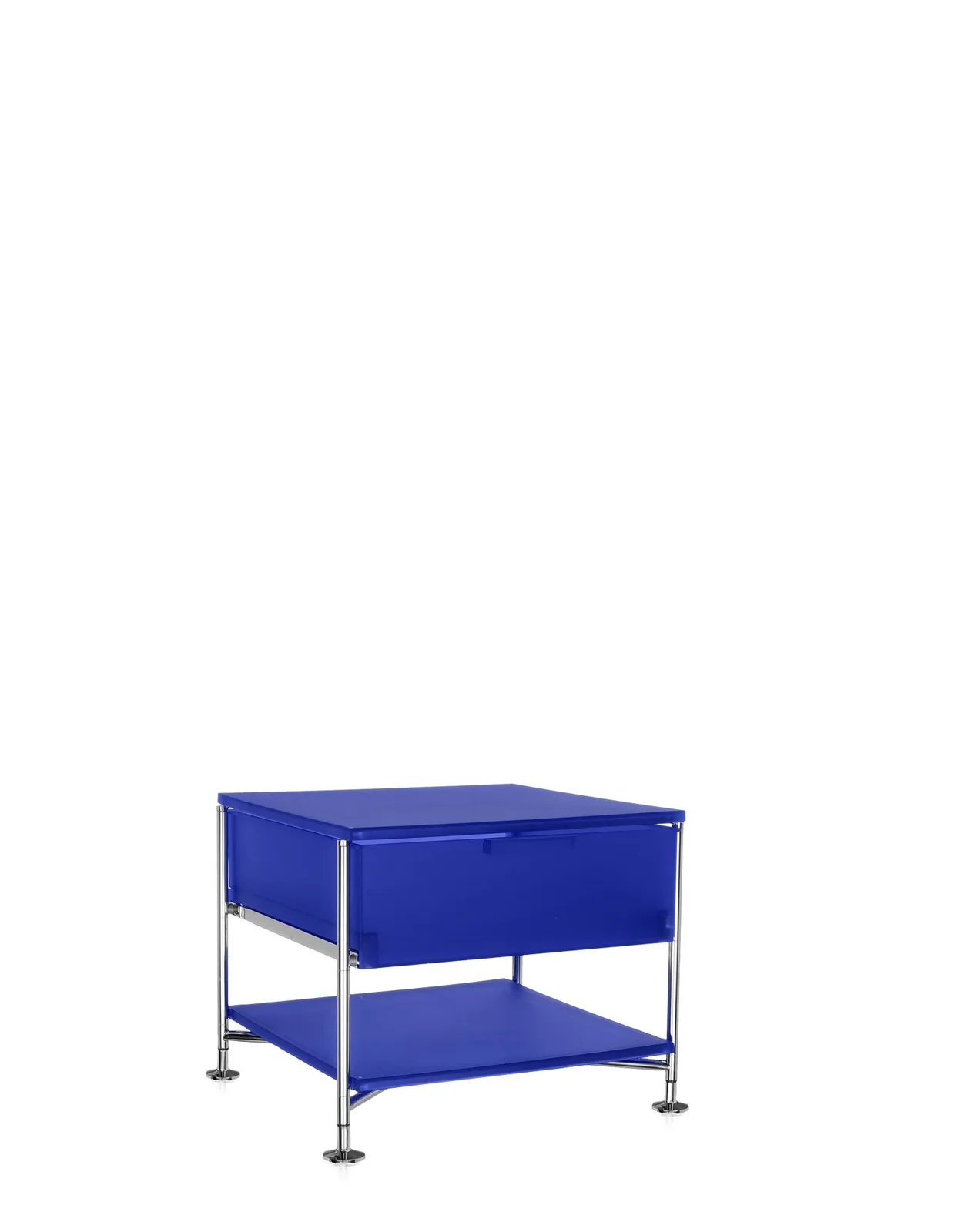 Контейнер Mobil на ножках (синий) с одним ящиком Kartell, арт. 2001/L2 — изображение товара 3