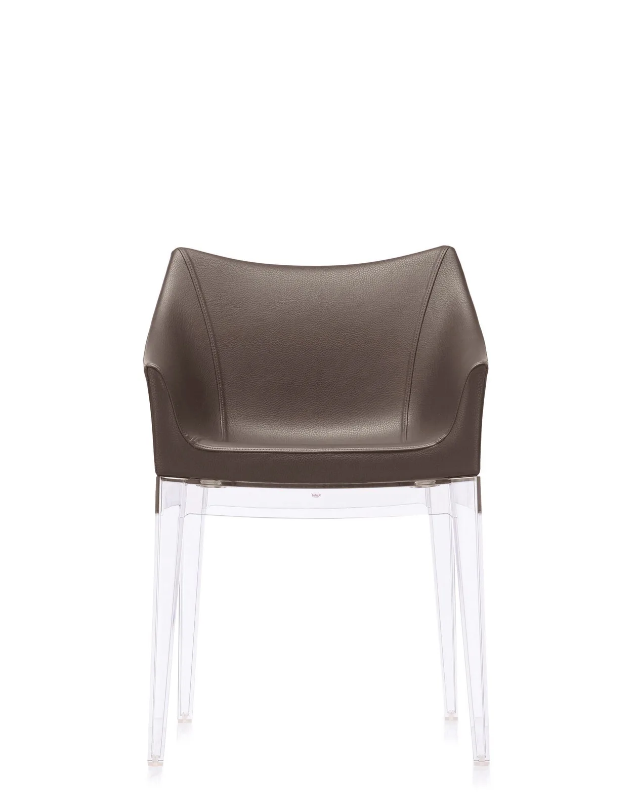 Кресло Madame (коричневое/кристалл) Kartell