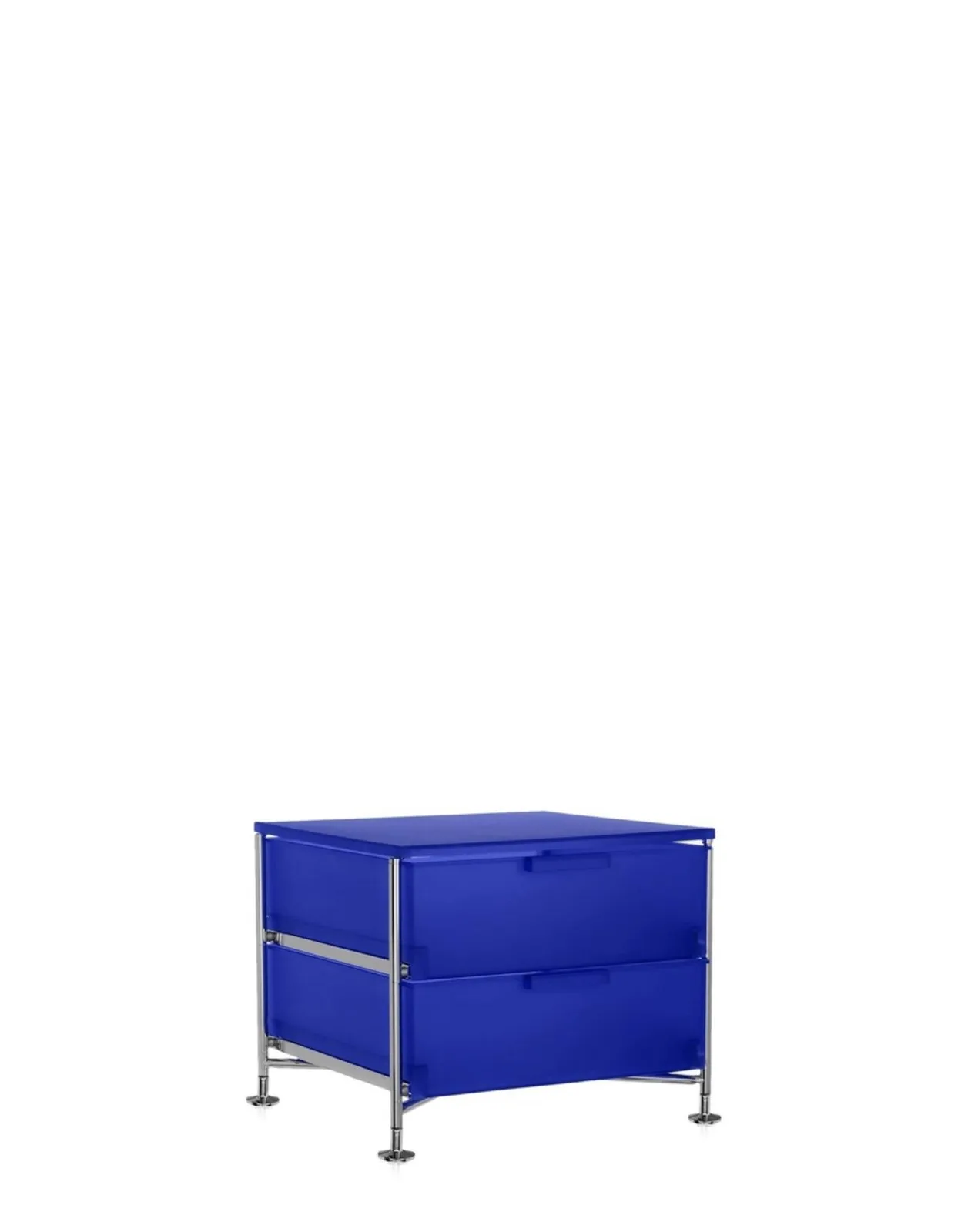 Контейнер Mobil на ножках (синий) с двумя ящиками Kartell, арт. 2005/L2 — изображение товара 2