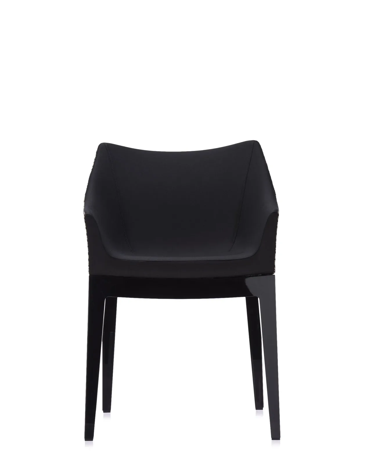 Кресло Madame (бежевое/черное) Kartell