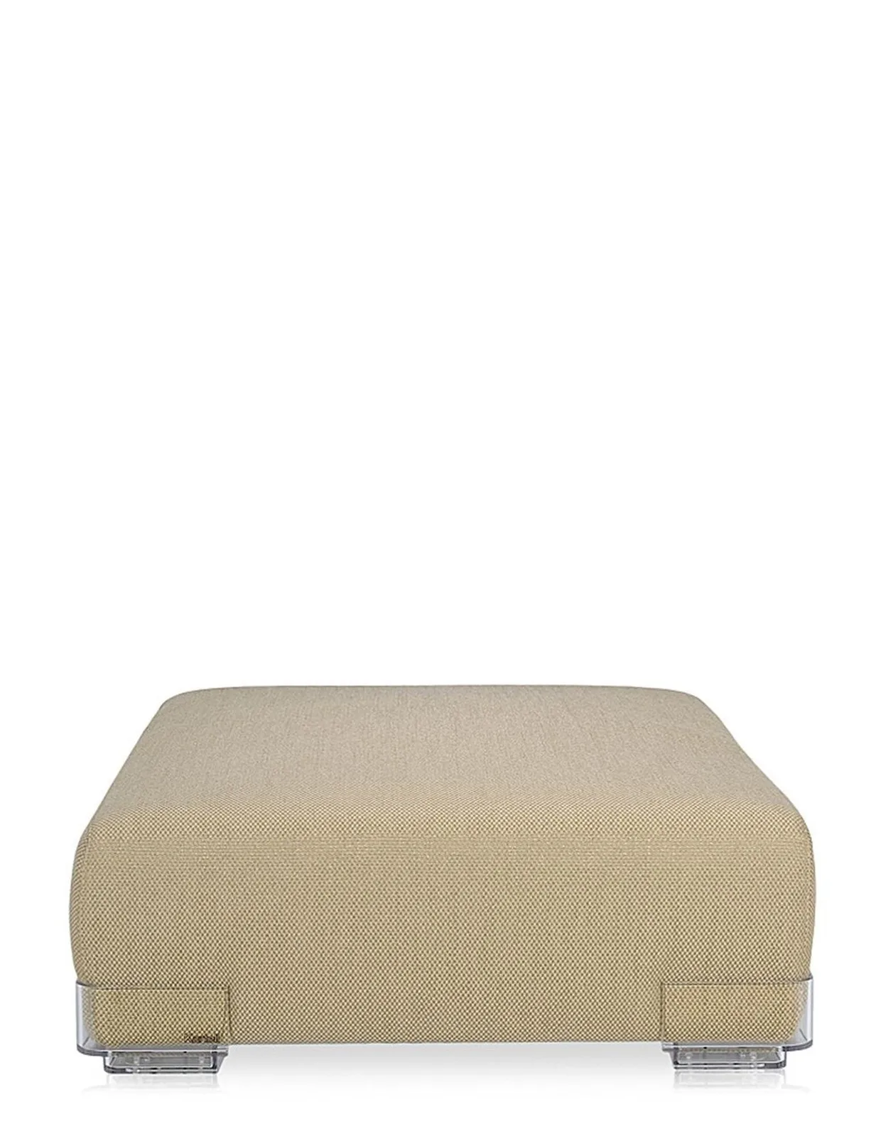 Пуф Plastics Duo (коричневый/кристалл) 88x114см Kartell, арт. 7091/72 — изображение товара 2