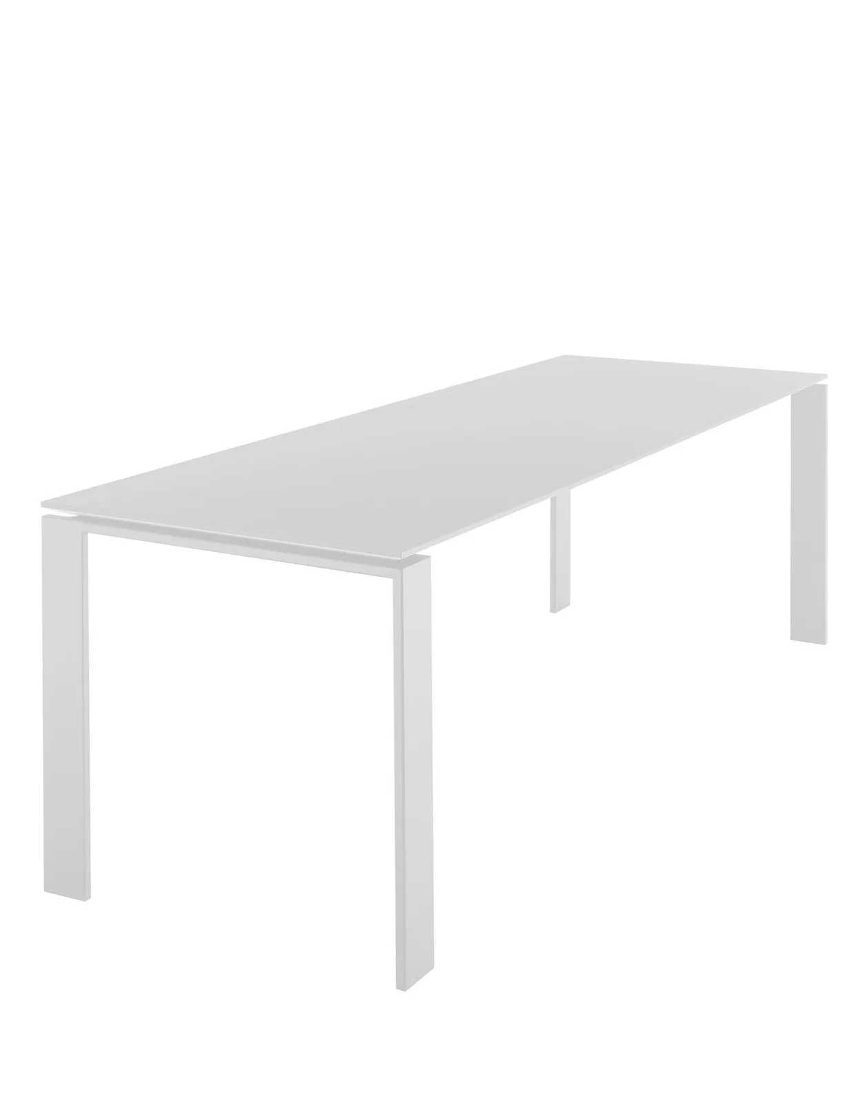 Стол Four (белый) для улицы 223x79см Kartell, арт. 5524/82 — изображение товара 2