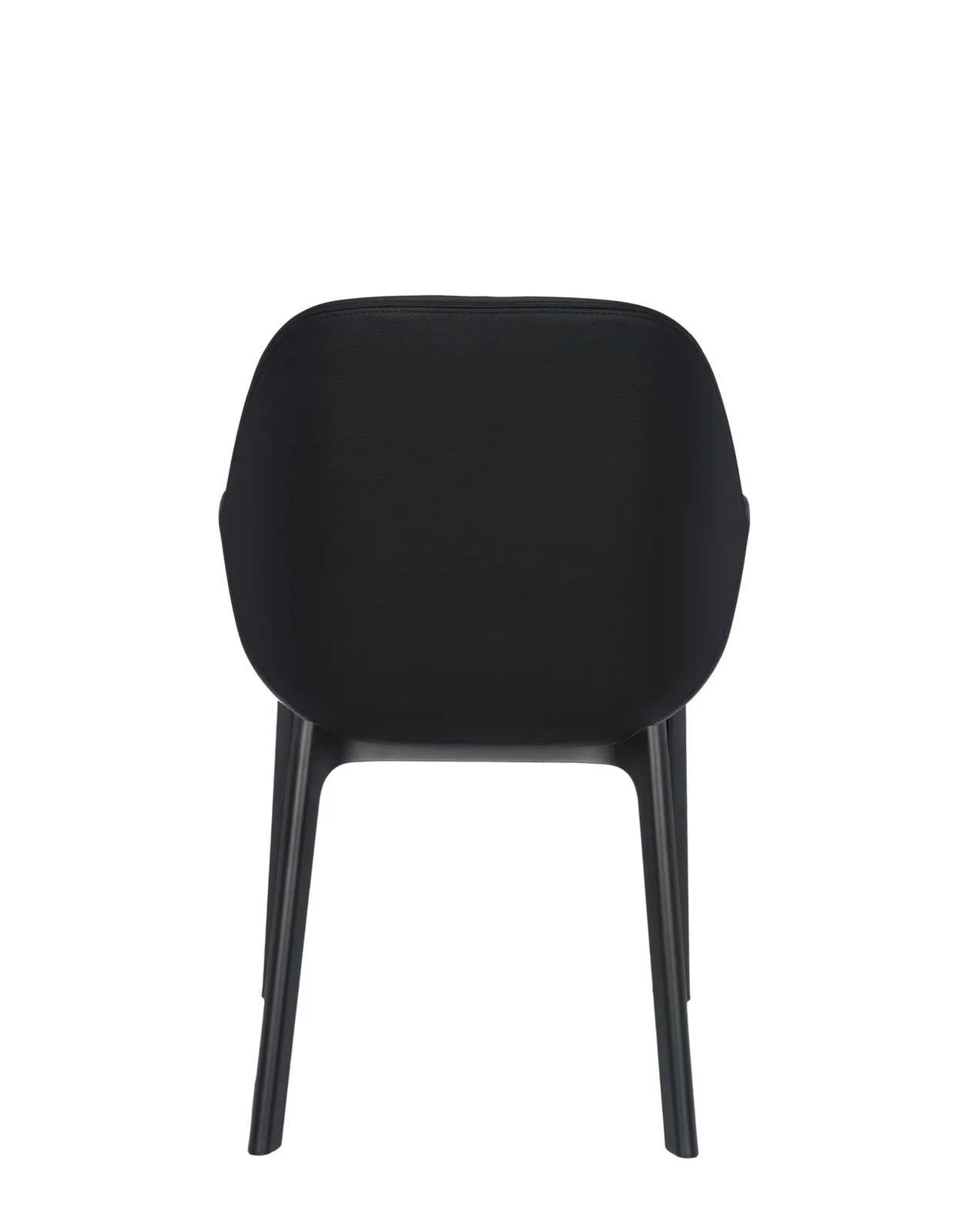 Кресло Clap (черное) эко-кожа Kartell, арт. 4183/NN — изображение товара 2