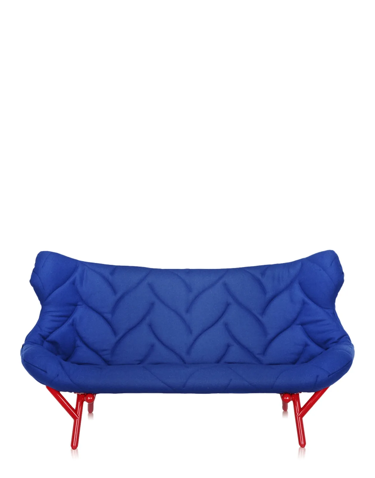 Диван Foliage (голубой/красный) Kartell