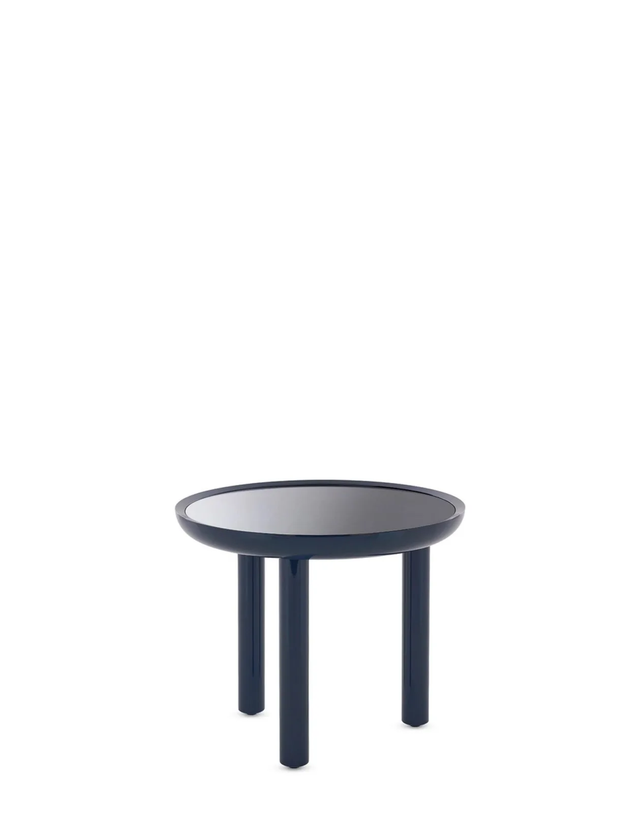 Стол журнальный K-Top (дымчатый/синий) высота 50 Kartell, арт. 4294/BL — изображение товара 3