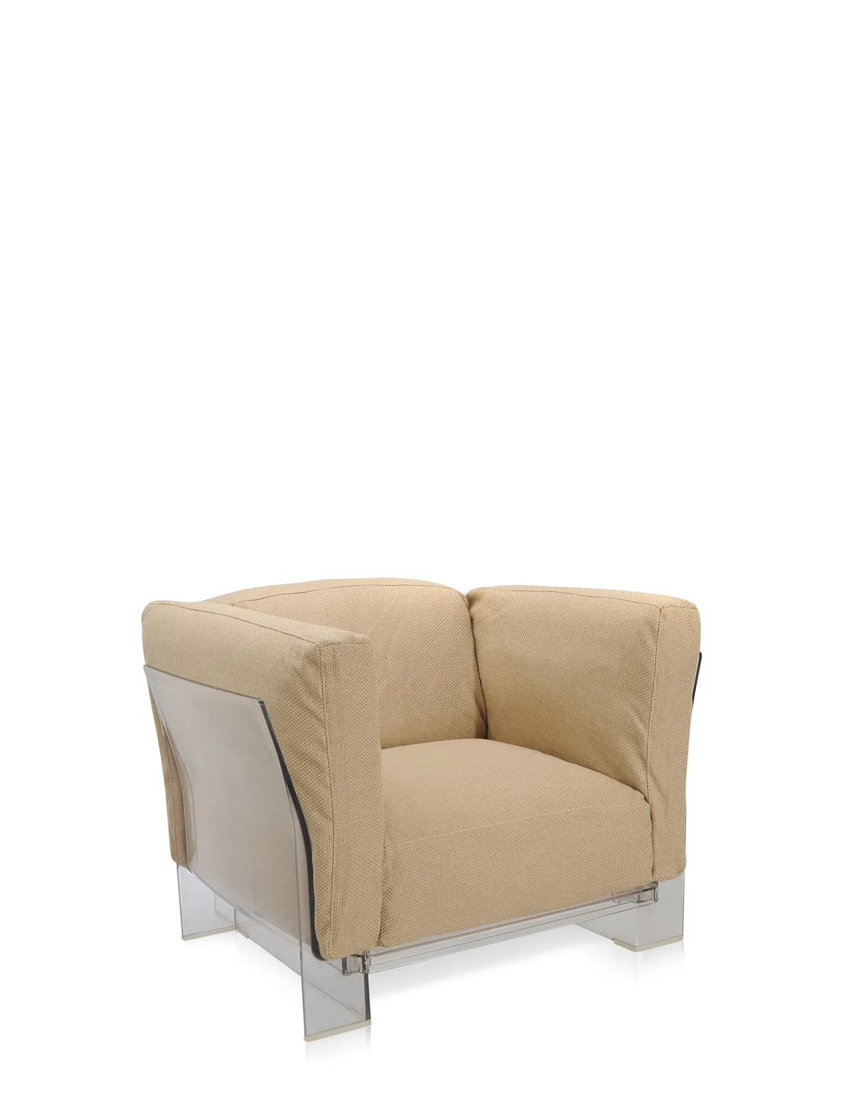 Кресло Pop Duo (коричневое/кристалл) Kartell, арт. 7060/72 — изображение товара 2