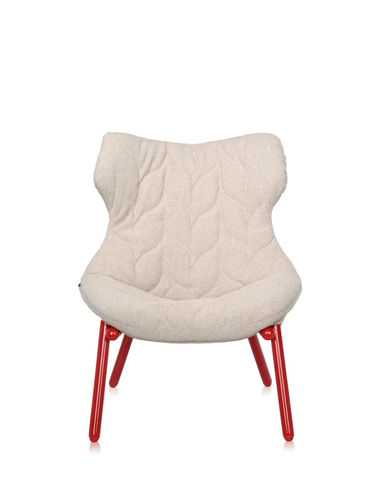 Кресло Foliage (бежевое/красное) Kartell, арт. 6086/RA — изображение товара 2