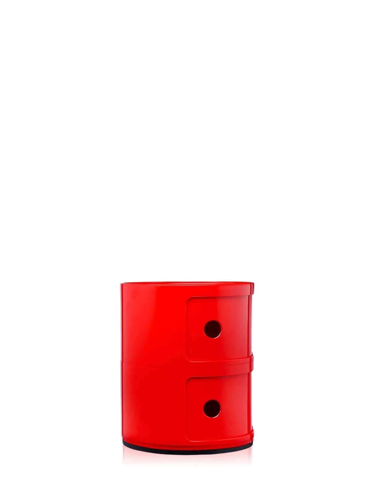 Контейнер Componibili (красный) высота 40см, диаметр 32см Kartell, арт. 4966/10 — изображение товара 2
