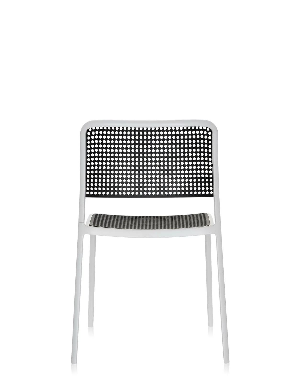 Стул Audrey (черный/белый) Kartell, арт. 5875/B2 — изображение товара 4