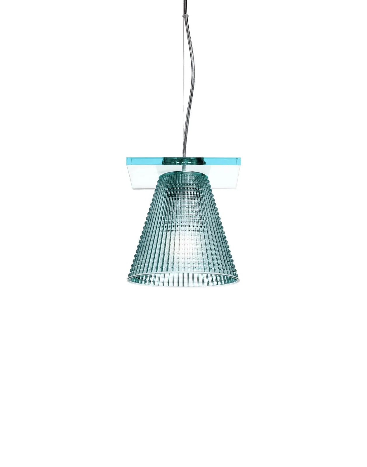 Светильник подвесной Light-Air (голубой) рефленый Kartell, арт. 9130/AZ — изображение товара 2