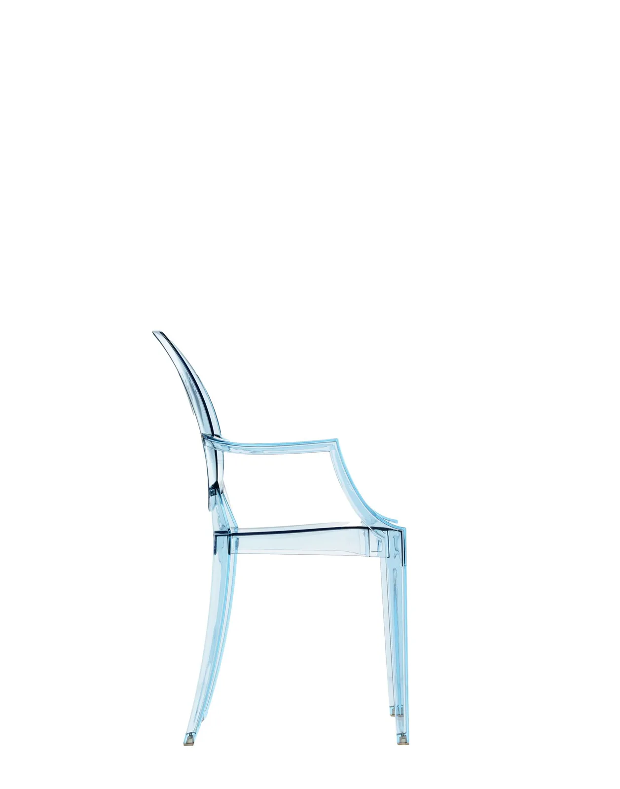Стул детский Lou Lou Ghost (голубой) с рисунком Kartell, арт. 2855/77 — изображение товара 3
