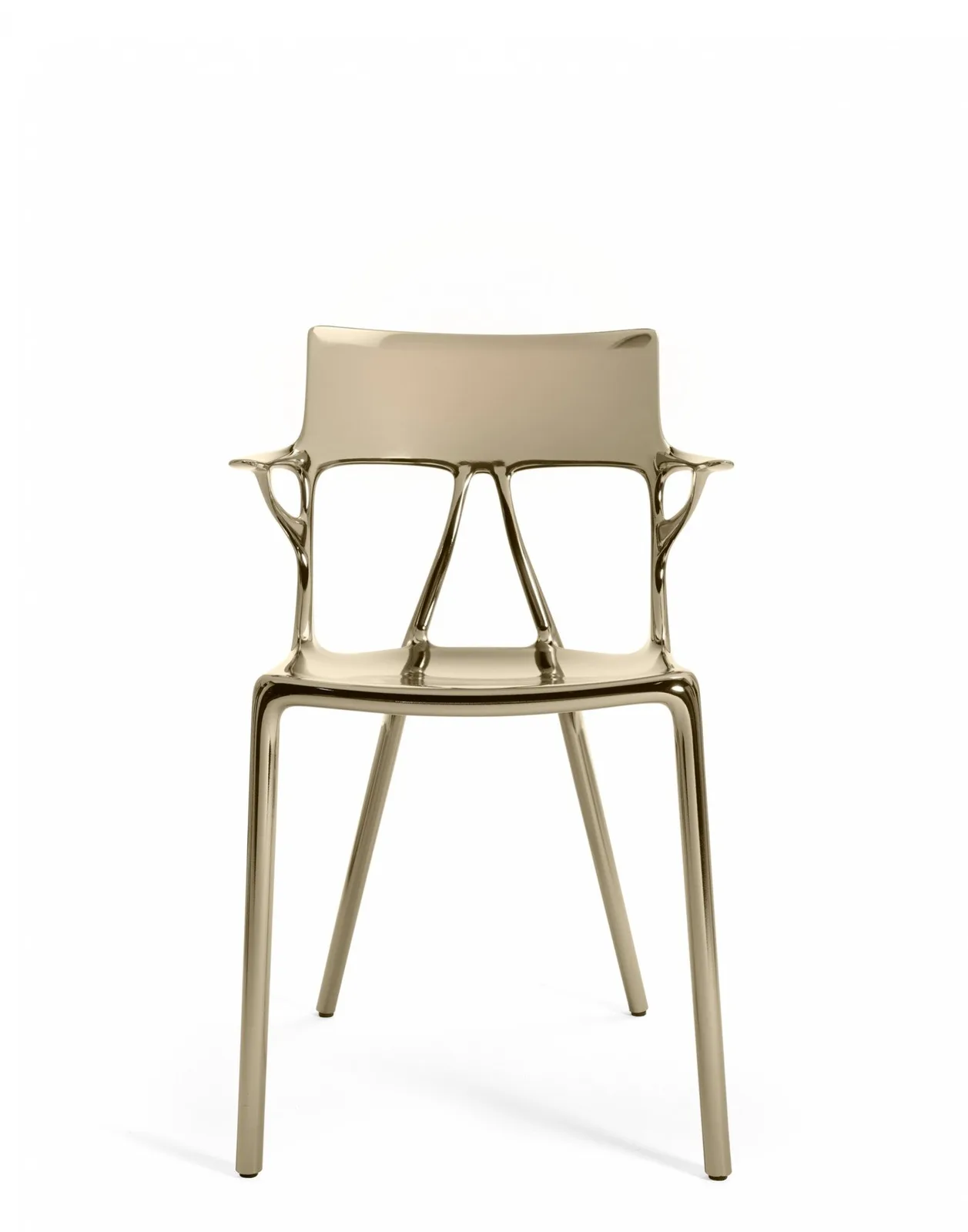 Стул A.I. (бронзовый) металлизированный Kartell, арт. 5887/OA