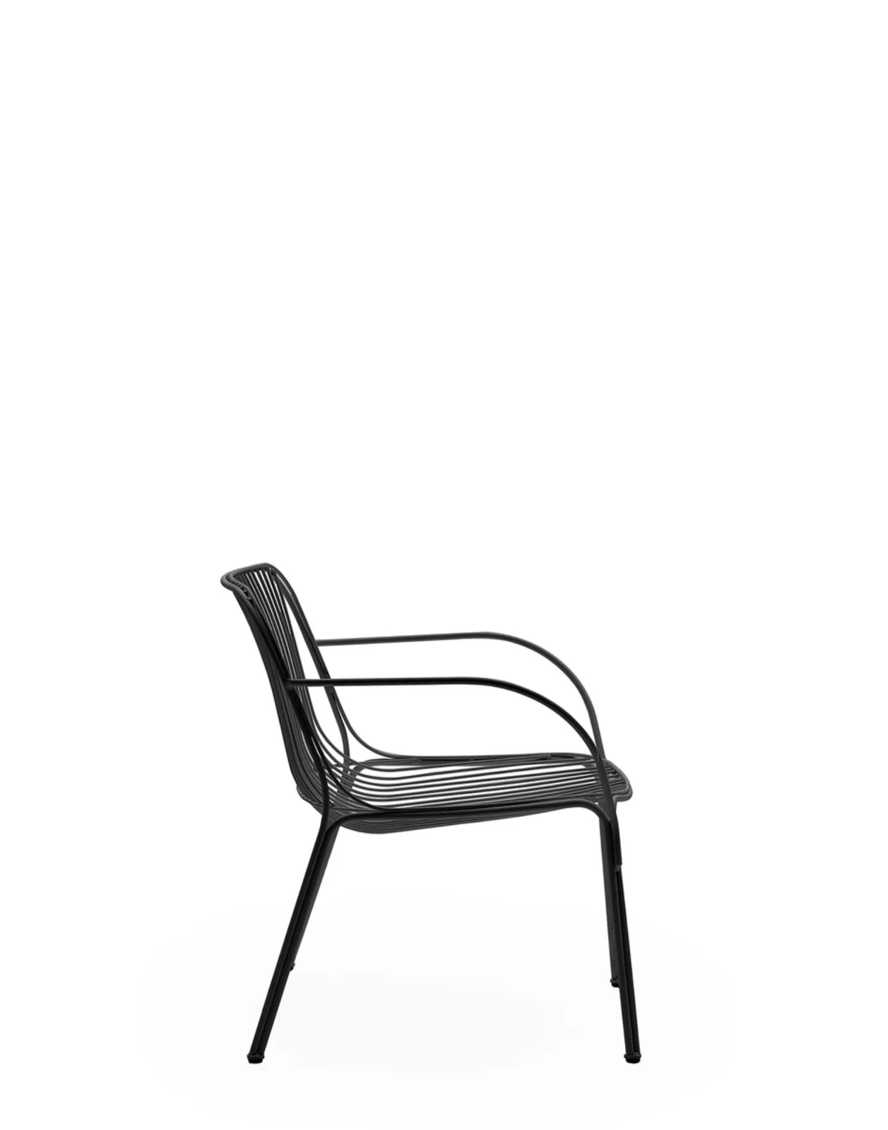 Кресло Hiray (черное) Kartell, арт. 6192/09 — изображение товара 3