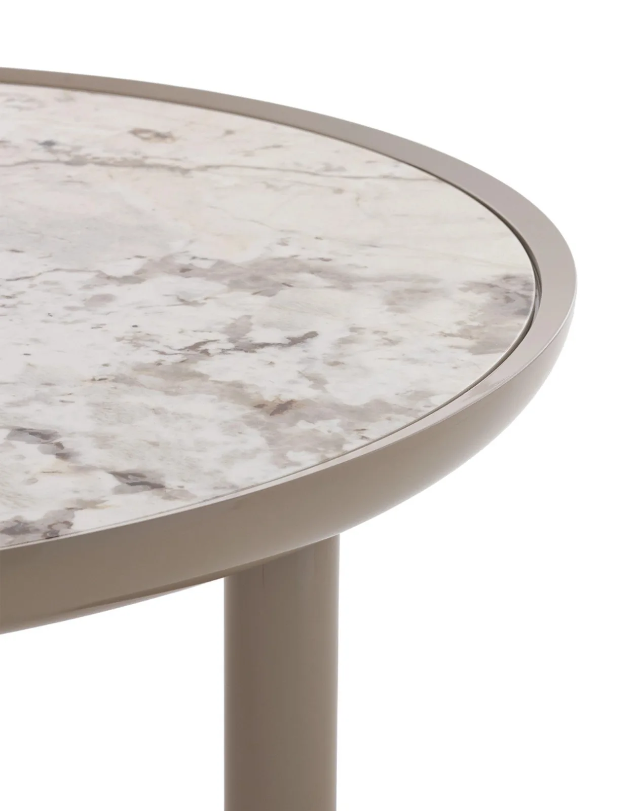 Стол журнальный K-Top (бежевый) высота 35 Kartell, арт. 4297/TU — изображение товара 2