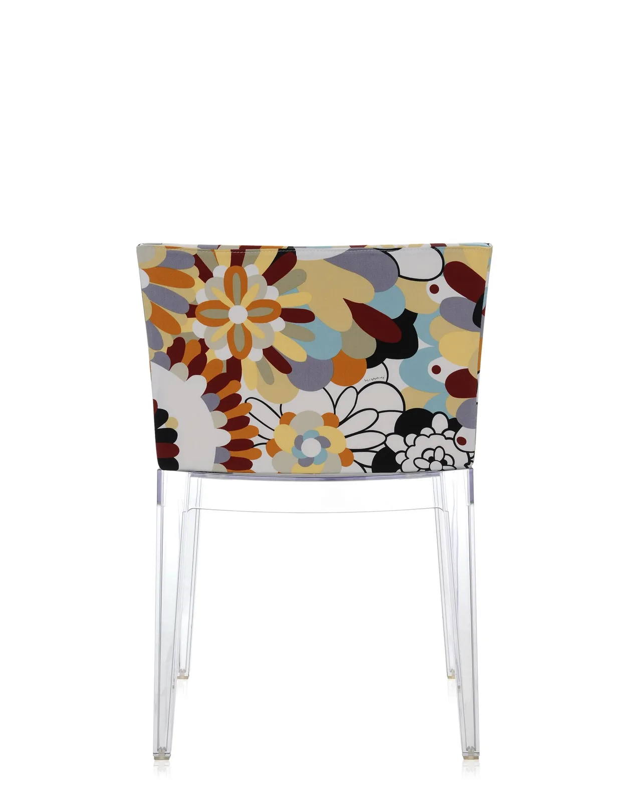 Кресло Mademoiselle (кристалл/черное) в ткани Missoni Kartell, арт. 4893/ZZ — изображение товара 4