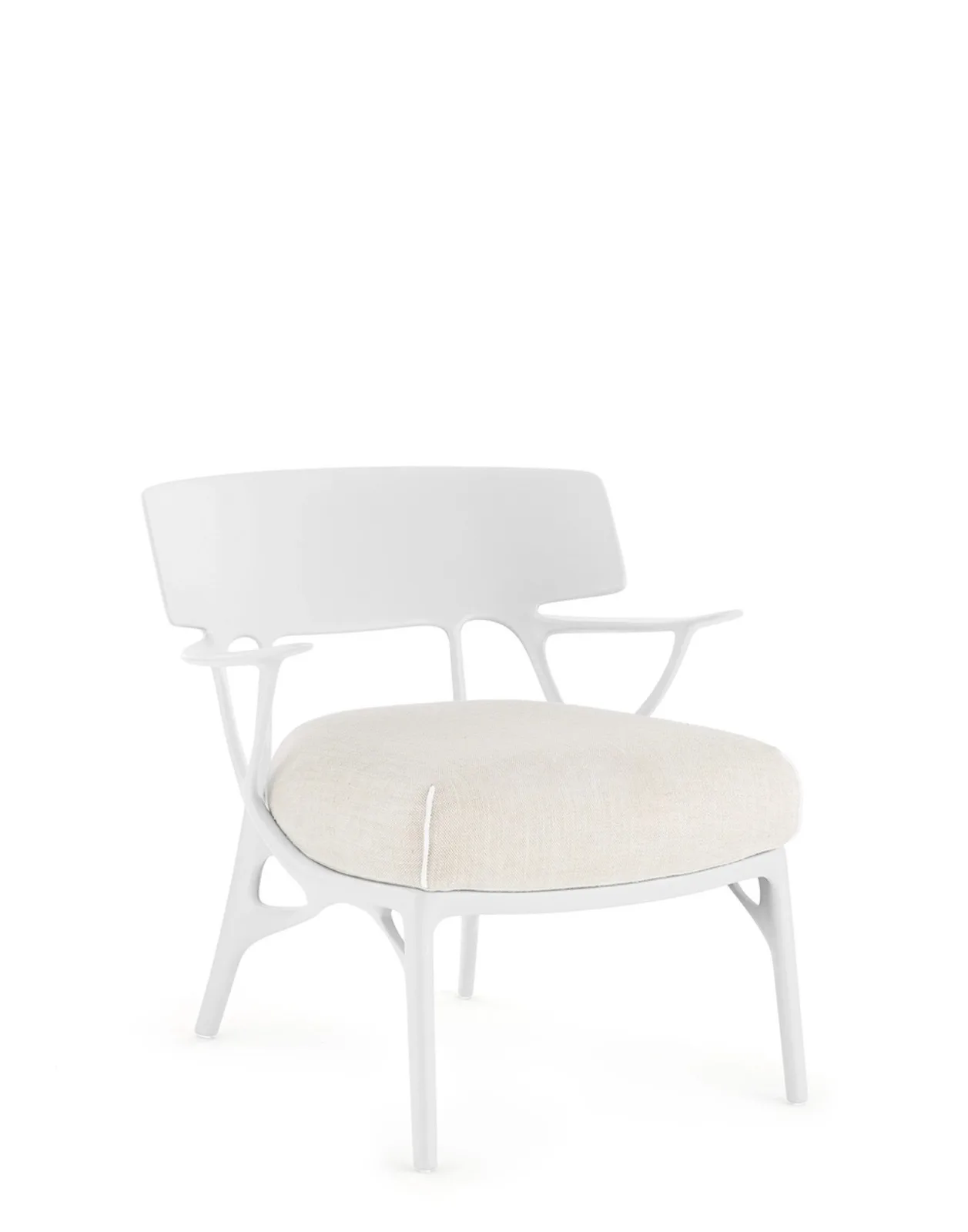 Кресло A.I. LOUNGE (белое) Kartell, арт. 5904/1I — изображение товара 2