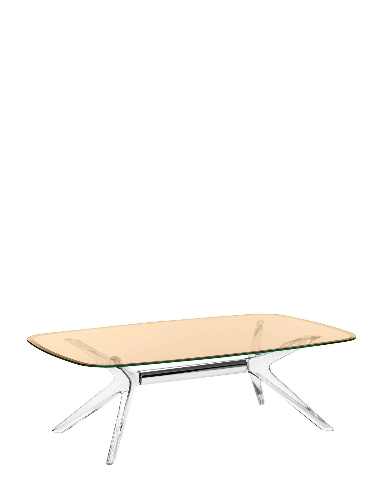Стол журнальный Blast (коричневый/хромированный) 130см Kartell, арт. 4096/C3 — изображение товара 2