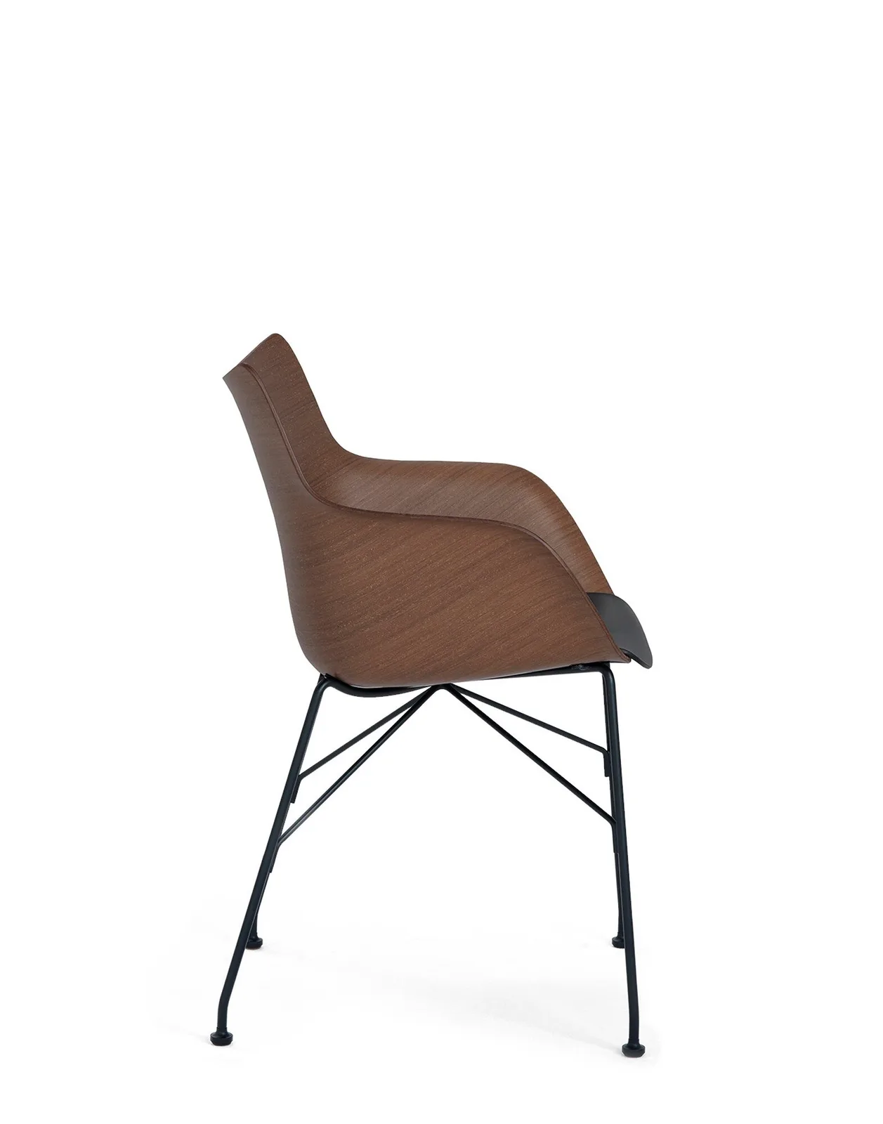 Кресло Q/Wood (дерево/черное) Kartell, арт. 4913/SN — изображение товара 3