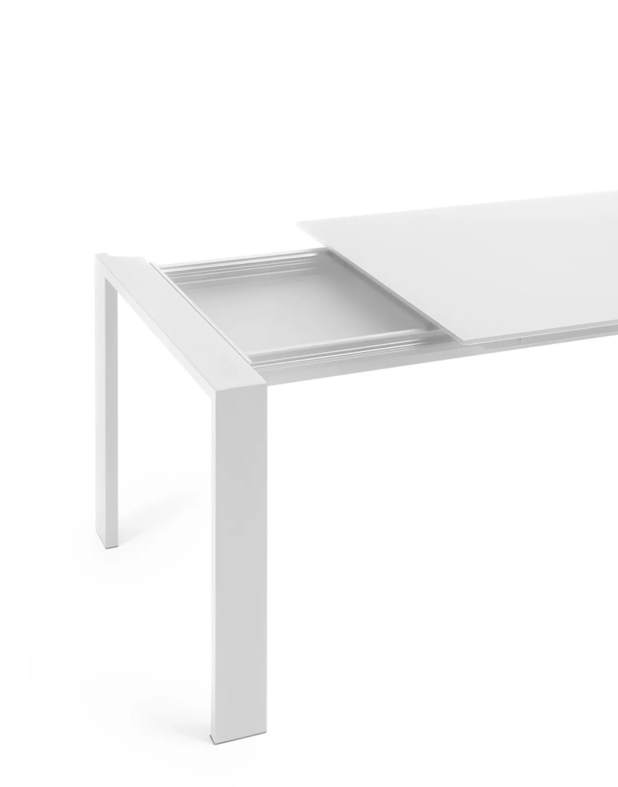Стол Four раскладной (белый) 160+50+50х90 Kartell, арт. 4537/82 — изображение товара 3