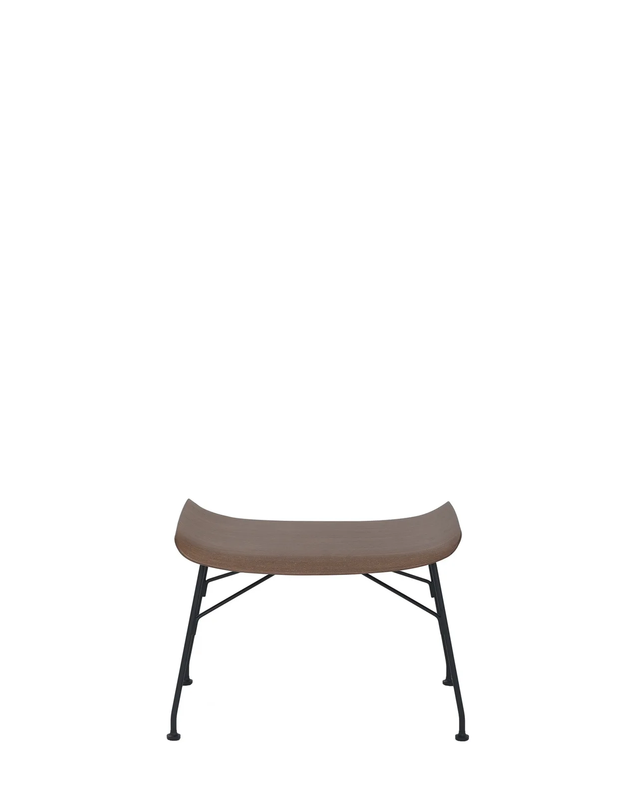 Подставка для ног S/Wood (дерево/черная) Kartell