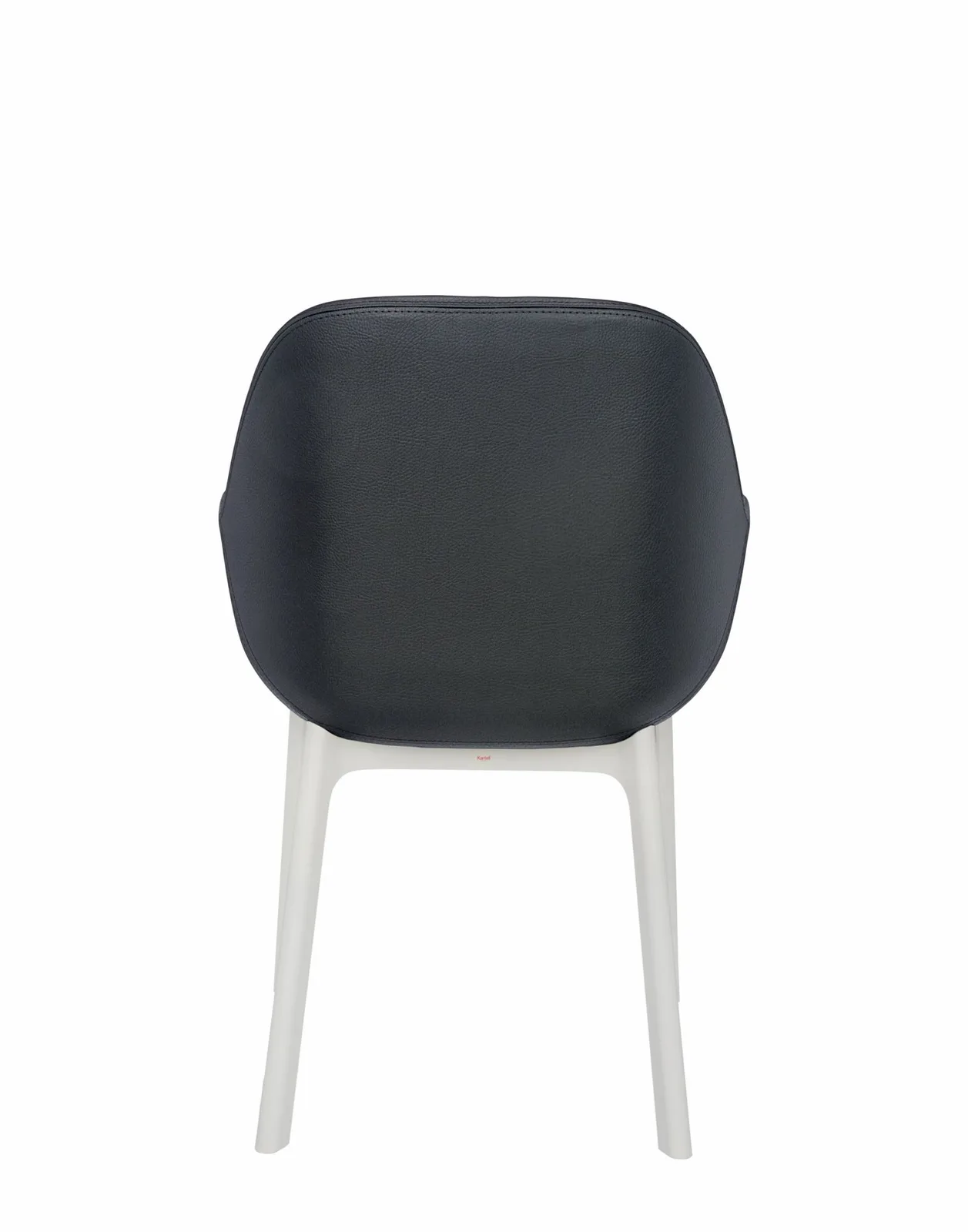 Кресло Clap (белое/серое) эко-кожа Kartell, арт. 4183/BG — изображение товара 2