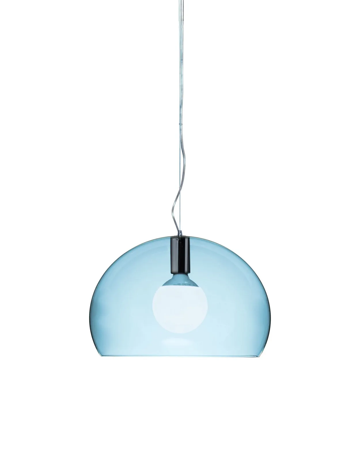 Светильник подвесной FL/Y (голубой) 38см Kartell