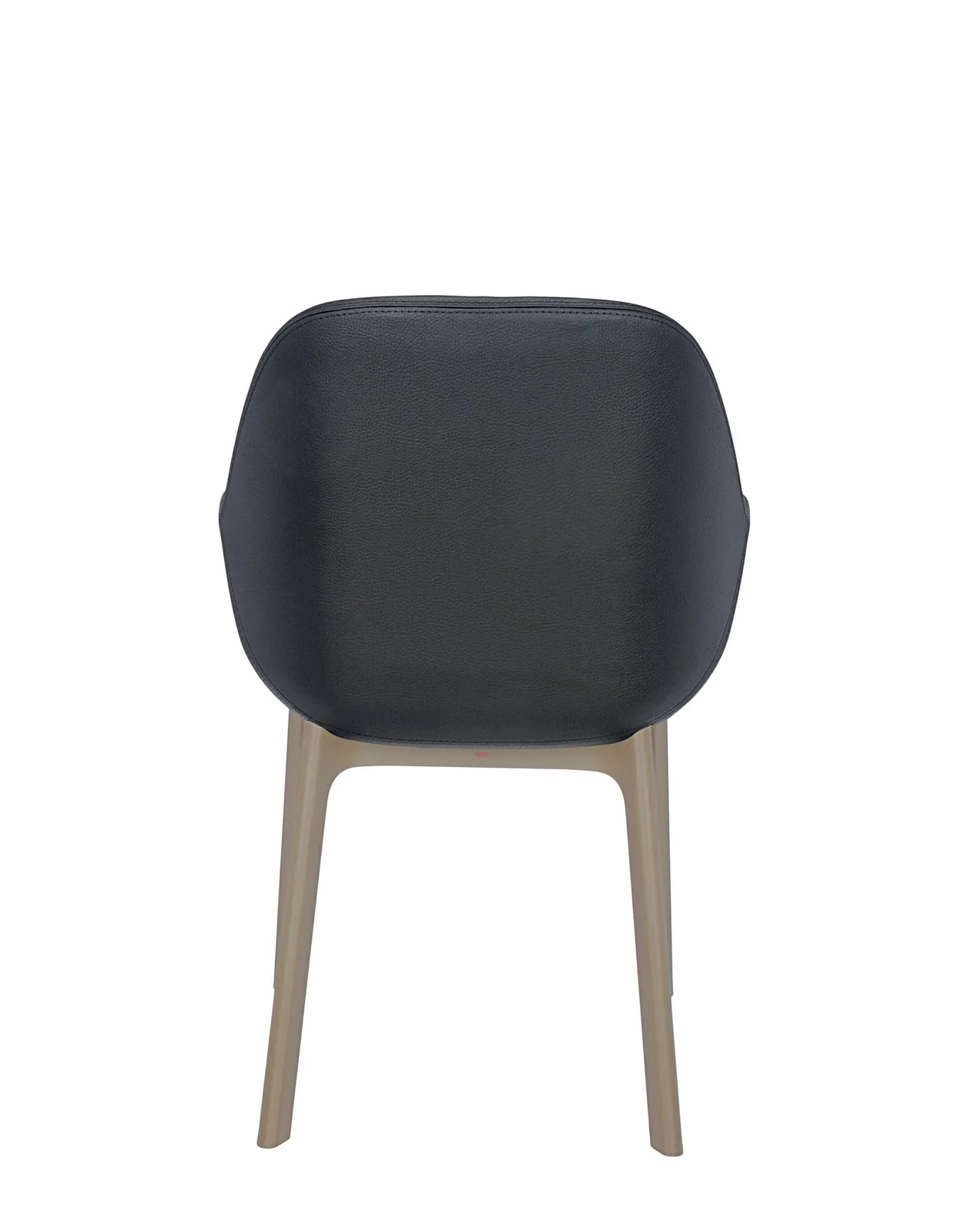 Кресло Clap (бежевое/серое) эко-кожа Kartell, арт. 4183/TG — изображение товара 2