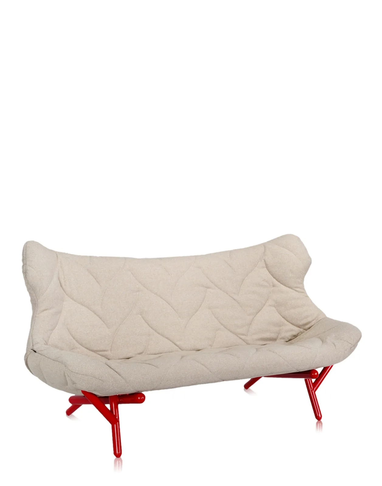 Диван Foliage (бежевый/красный) Kartell, арт. 6085/RA — изображение товара 2