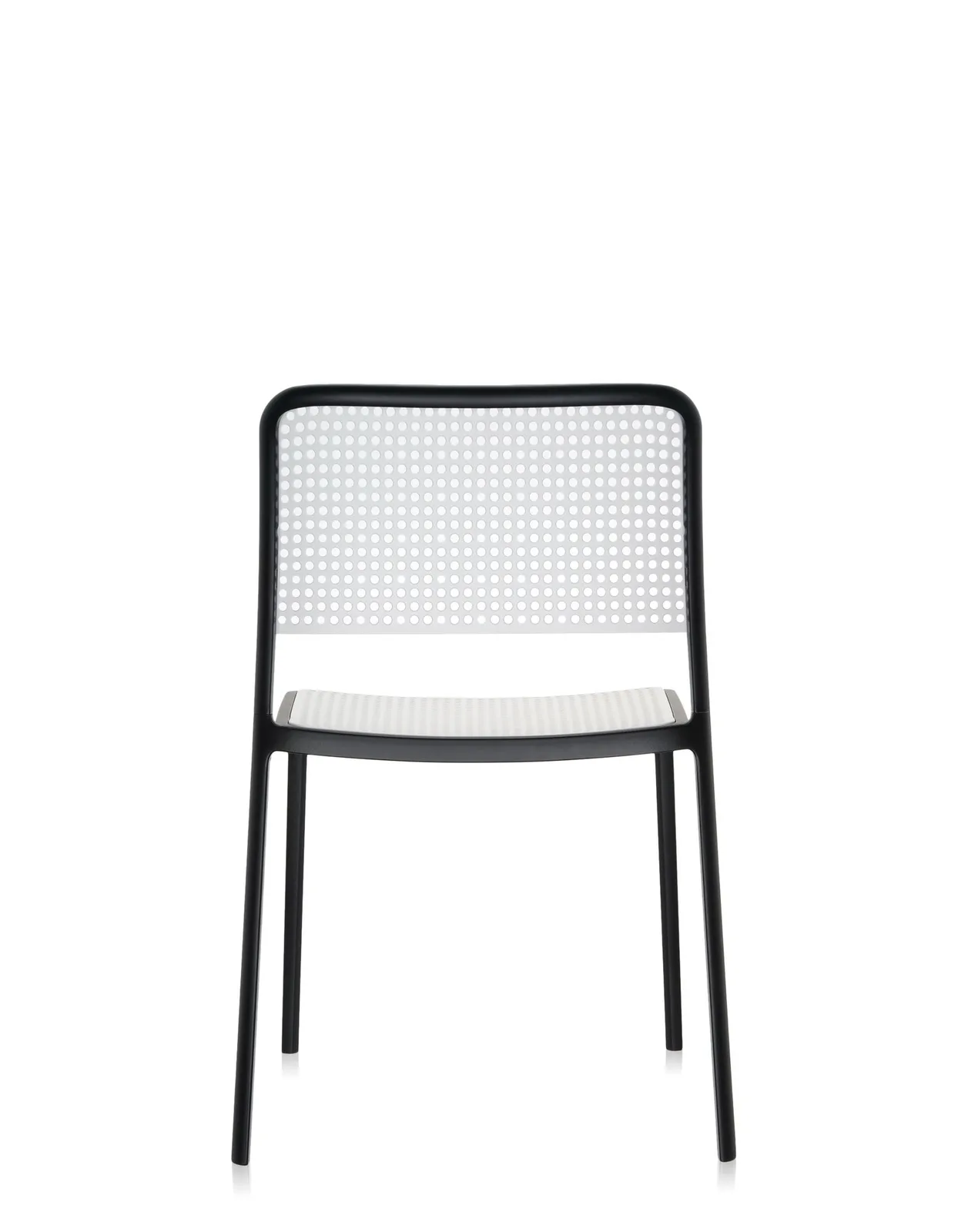 Стул Audrey (белый/черный) Kartell, арт. 5875/N1 — изображение товара 4