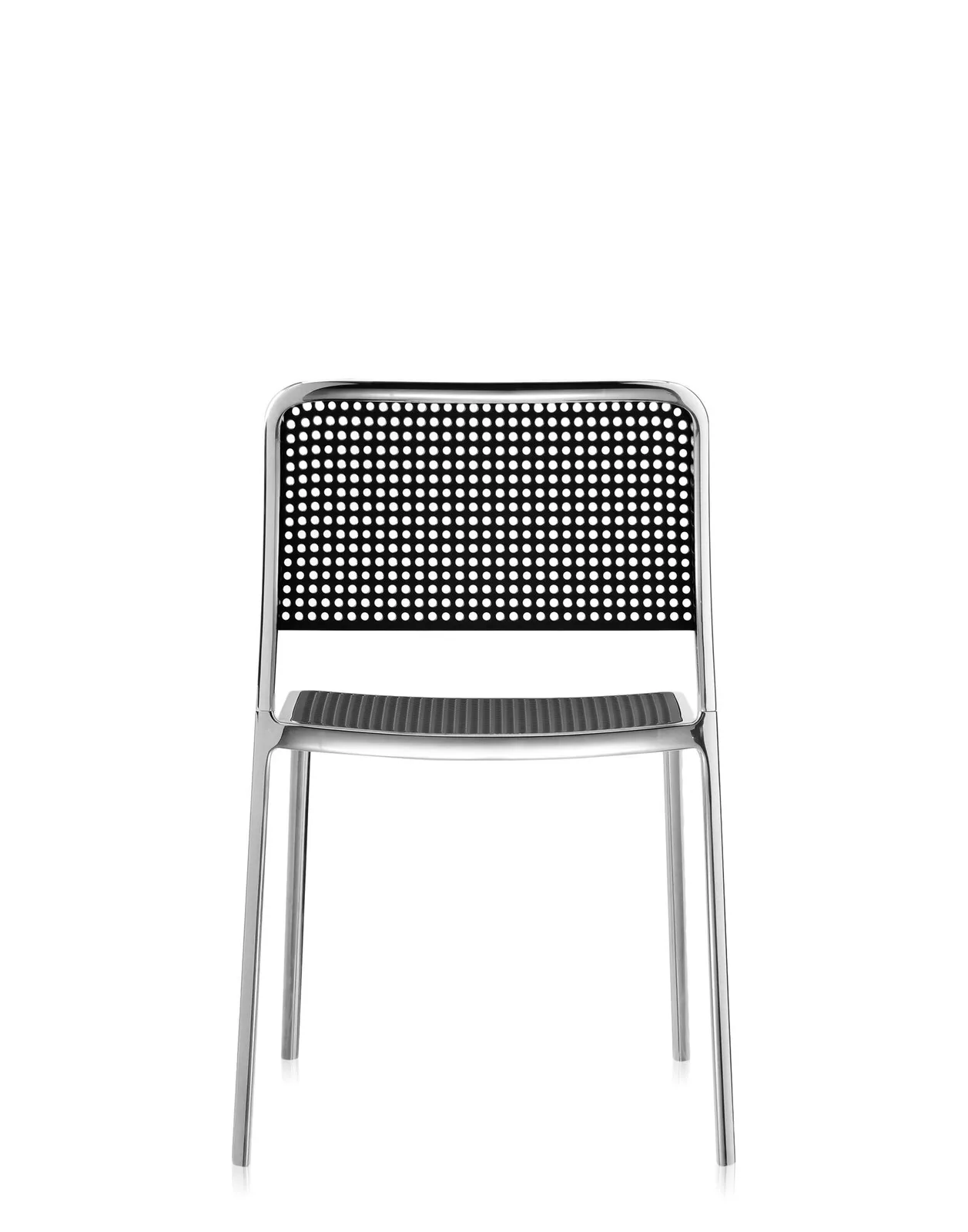 Стул Audrey Shiny (черный/хромированный) Kartell, арт. 5877/L2 — изображение товара 2