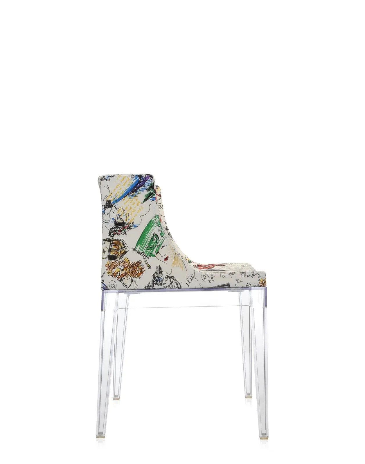 Кресло Mademoiselle (кристалл/бежевое) в ткани Moschino Kartell, арт. 4895/FM — изображение товара 3