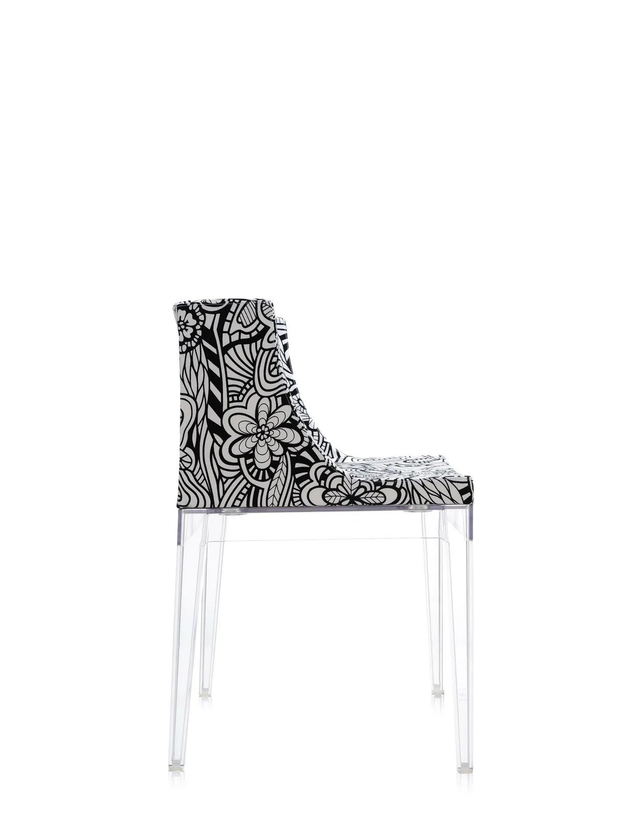 Кресло Mademoiselle (кристалл/серое) в ткани Missoni Kartell, арт. 4893/LL — изображение товара 3
