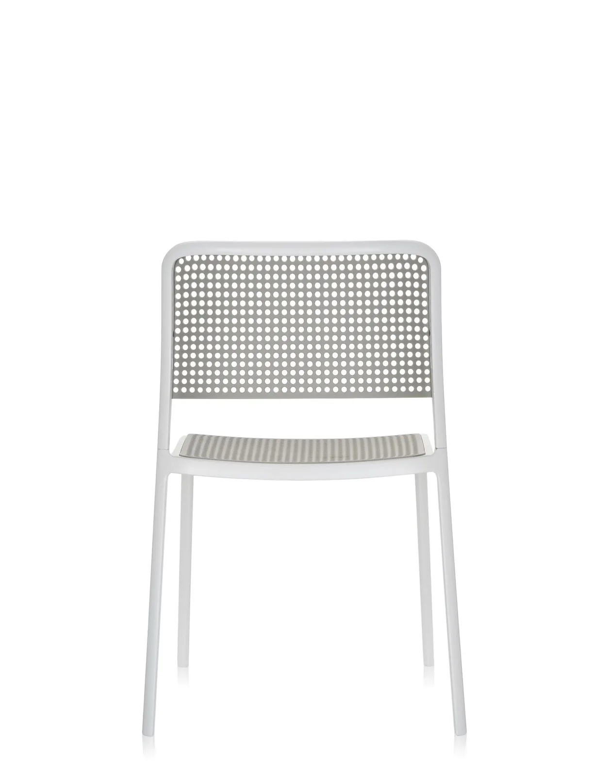 Стул Audrey (серый/белый) Kartell, арт. 5875/B3 — изображение товара 4