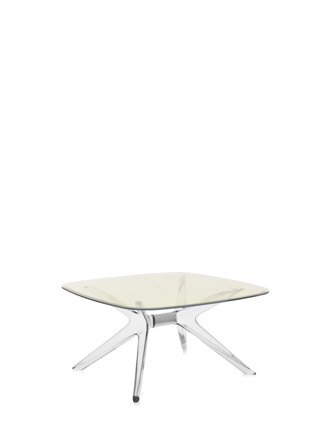 Стол журнальный Blast (желтый/хромированный) 80см Kartell, арт. 4095/C4 — изображение товара 2