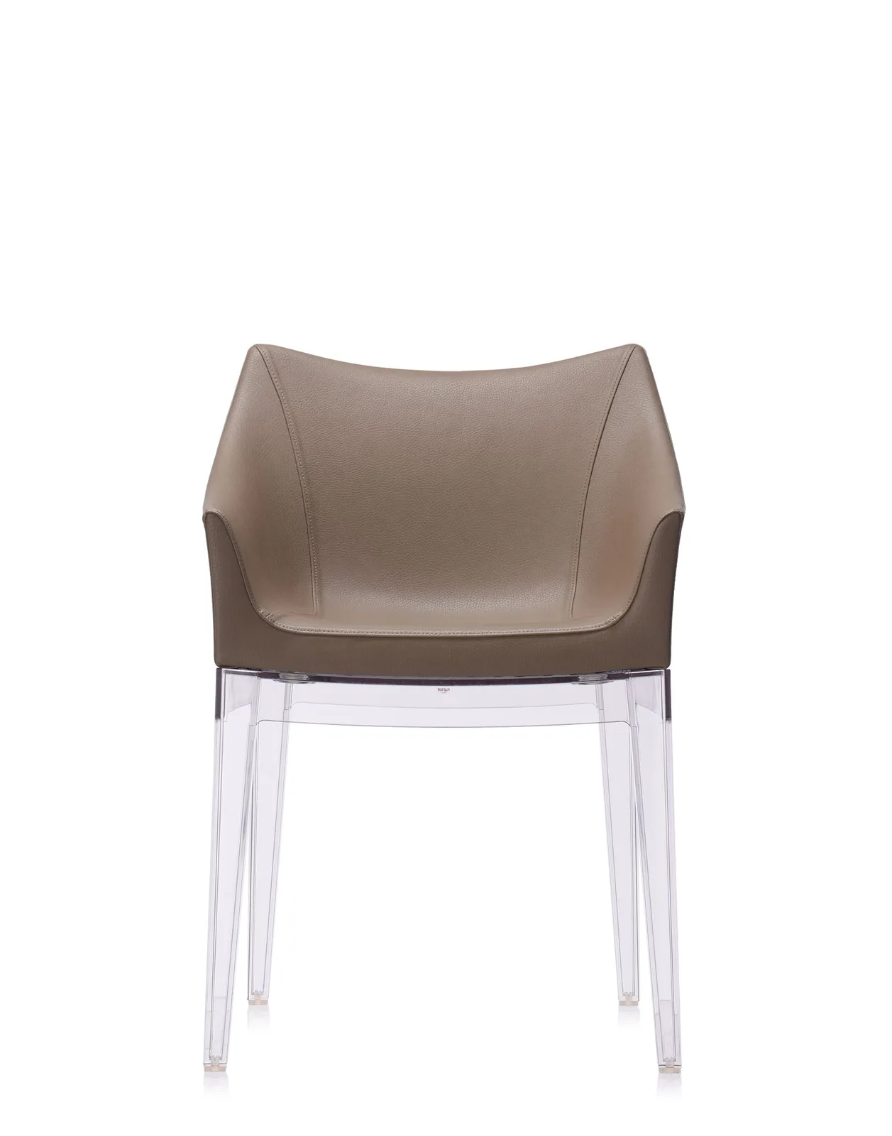 Кресло Madame (бежевое/кристалл) Kartell