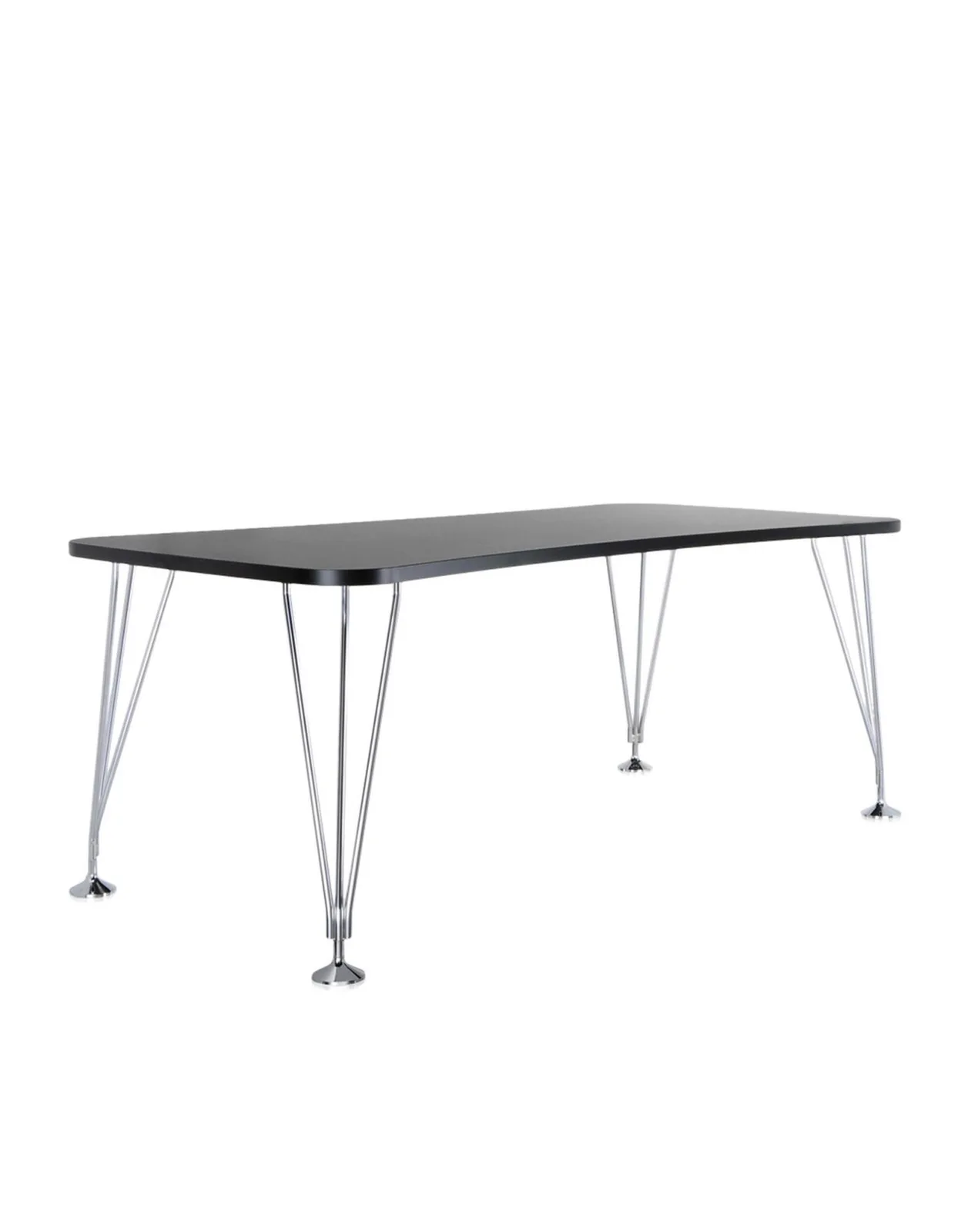 Стол офисный Max (черный) 190x90см Kartell, арт. 4517/2A — изображение товара 4